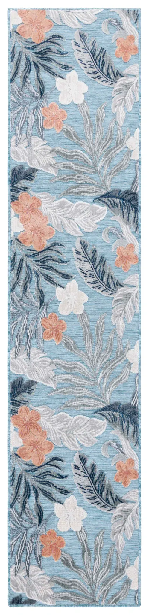 Cabana Curved Palm Leaf Outdoor Rug