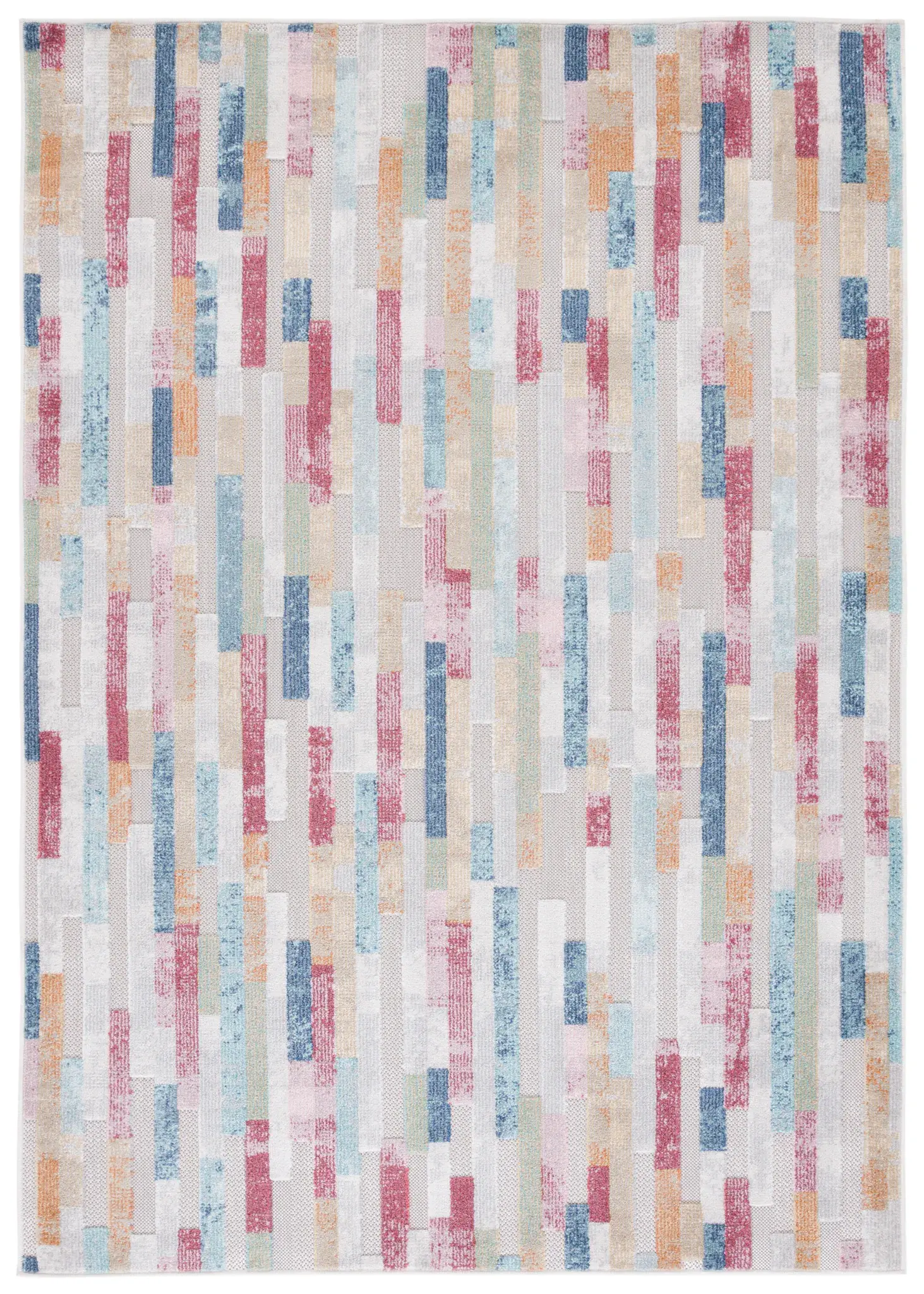 Cabana Block Stripe Outdoor Rug