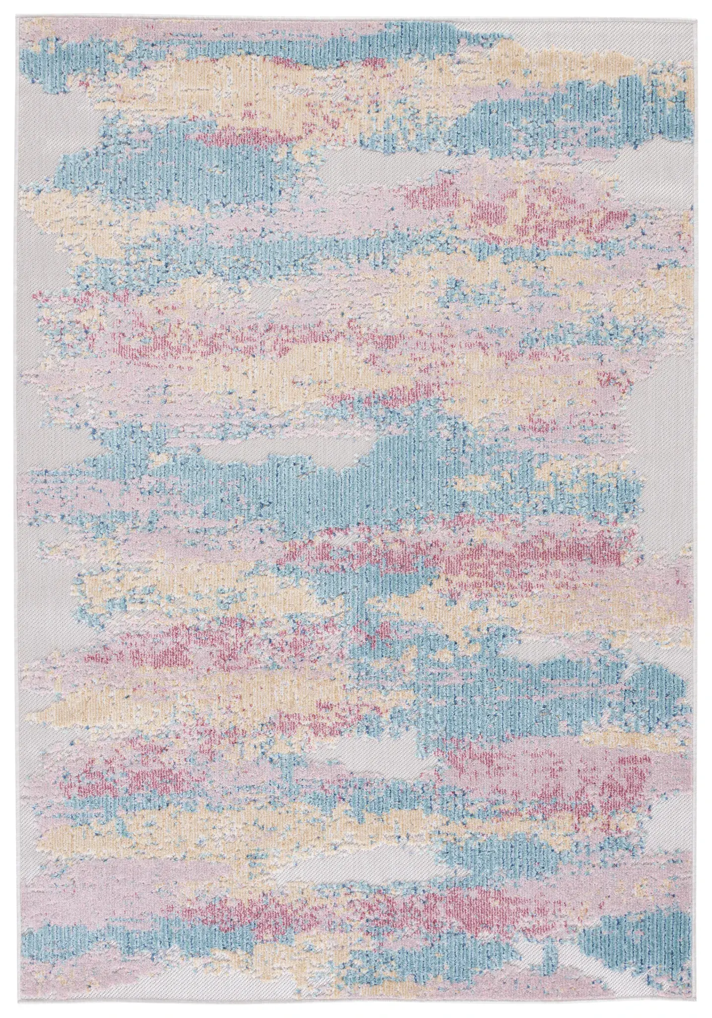 Cabana Abstract Brushstroke Outdoor Rug