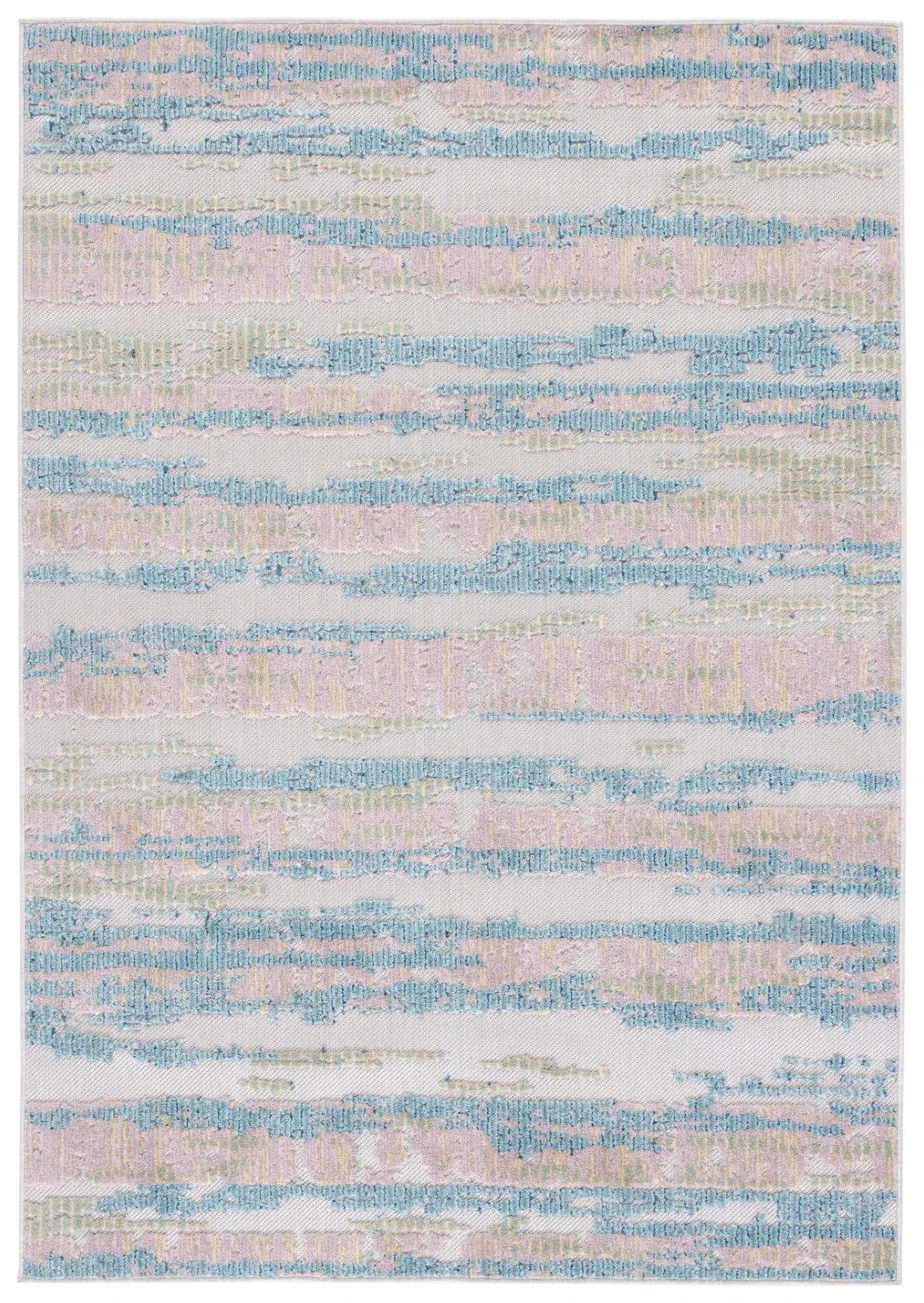 Cabana Aura Abstract Stripe Outdoor Rug