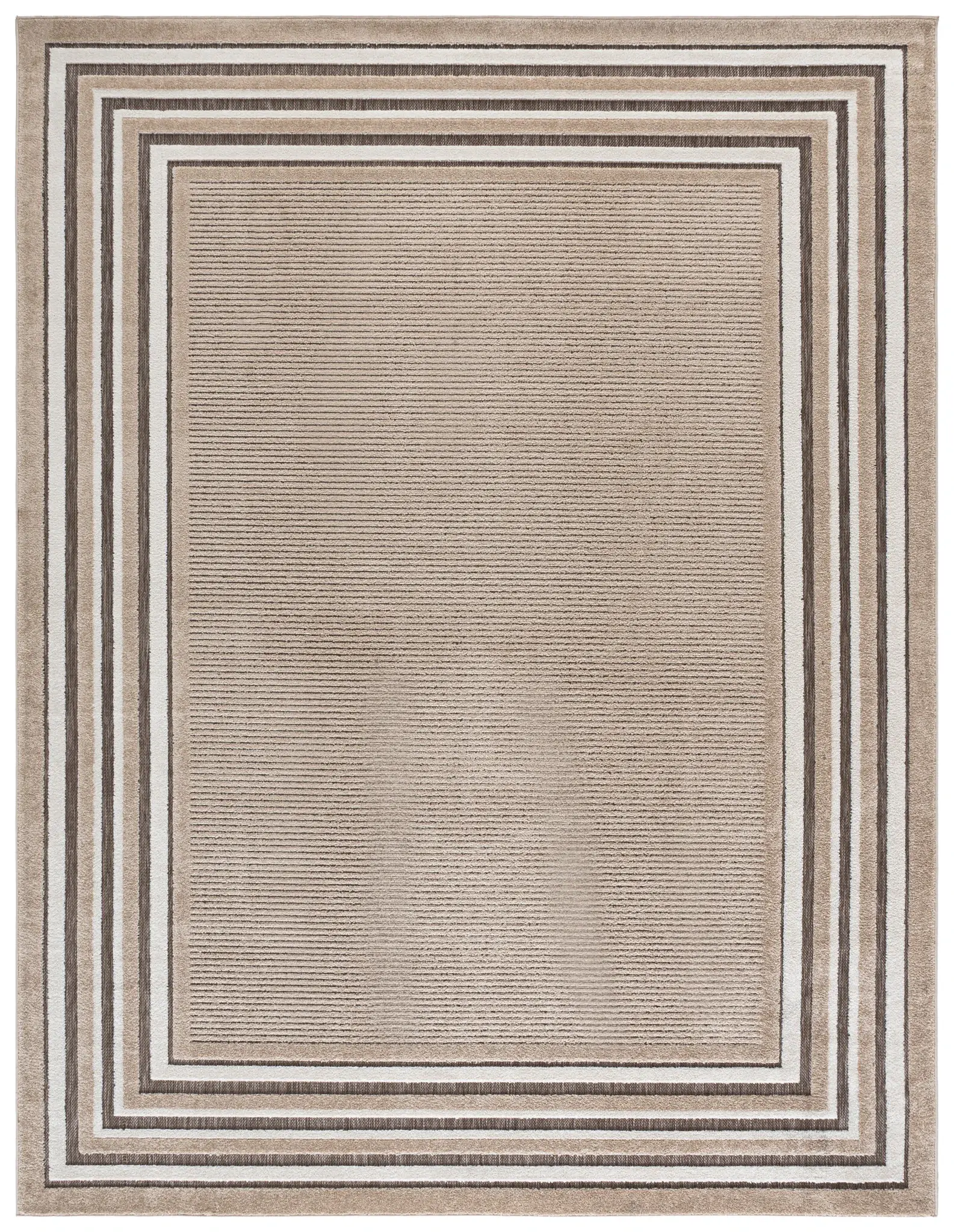 Cabana Concentric Border Outdoor Rug
