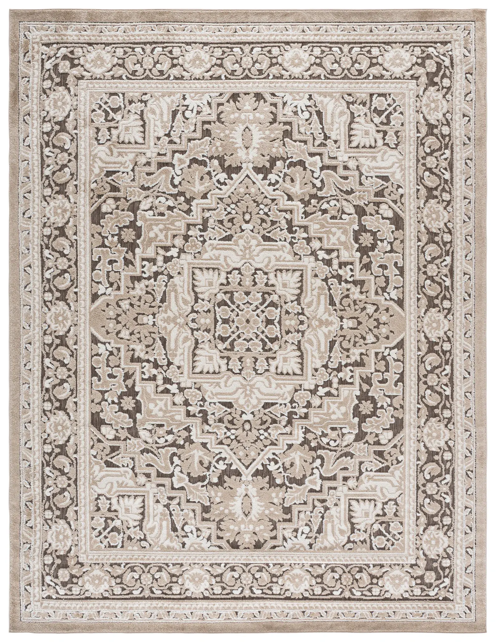 Cabana Stepped Medallion Outdoor Rug