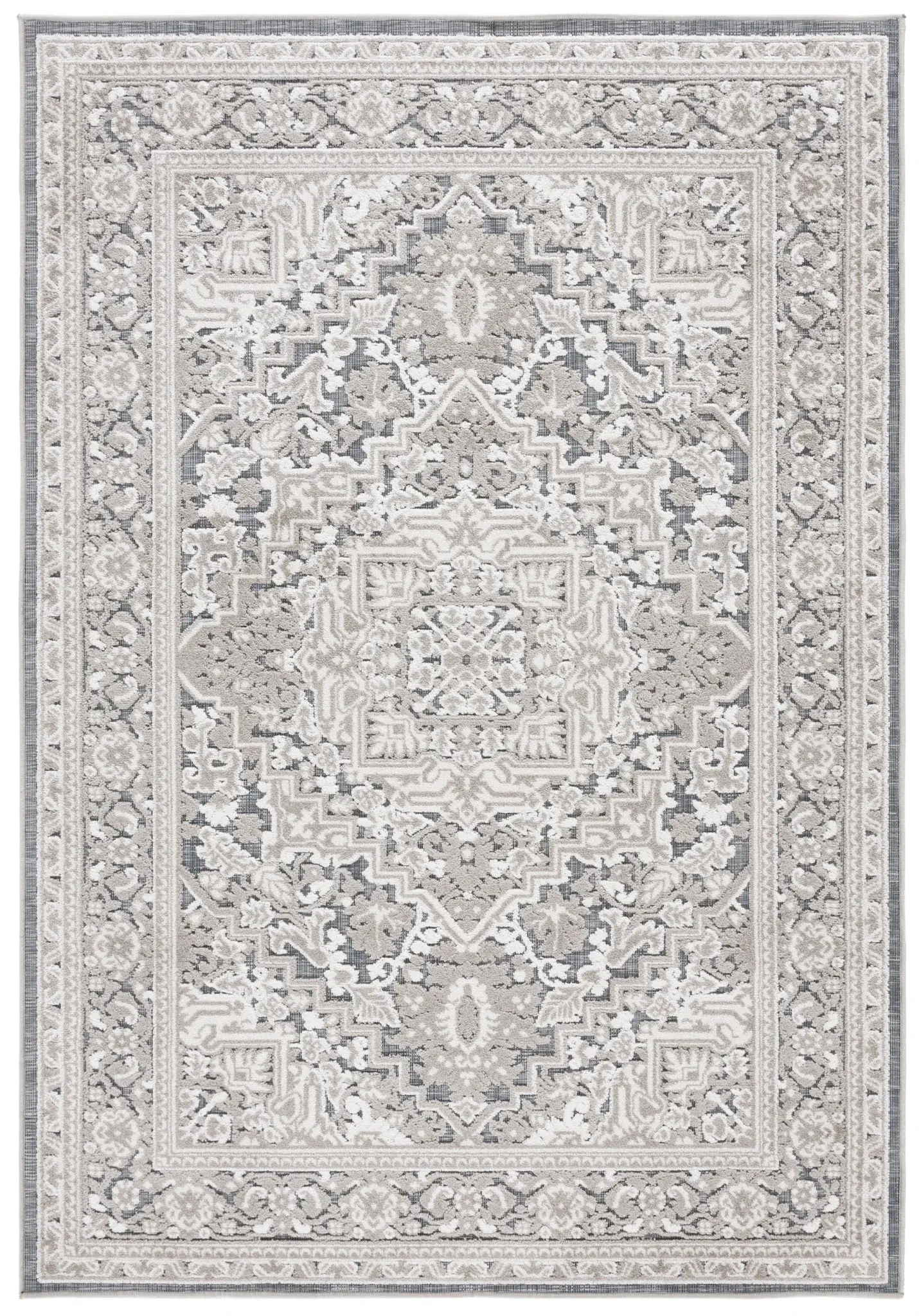 Cabana Stepped Medallion Outdoor Rug