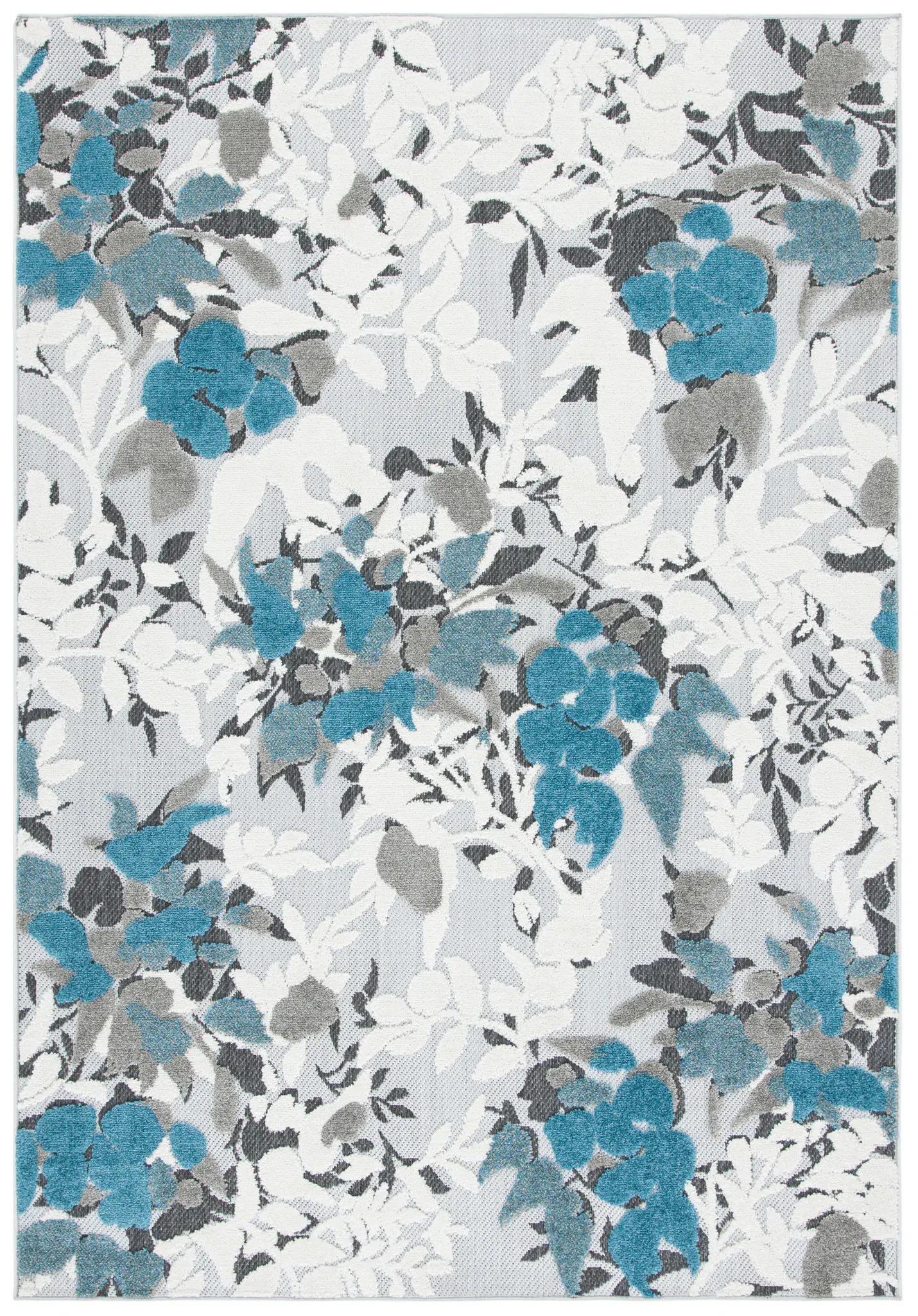 Cabana Leafy Blossom Outdoor Rug