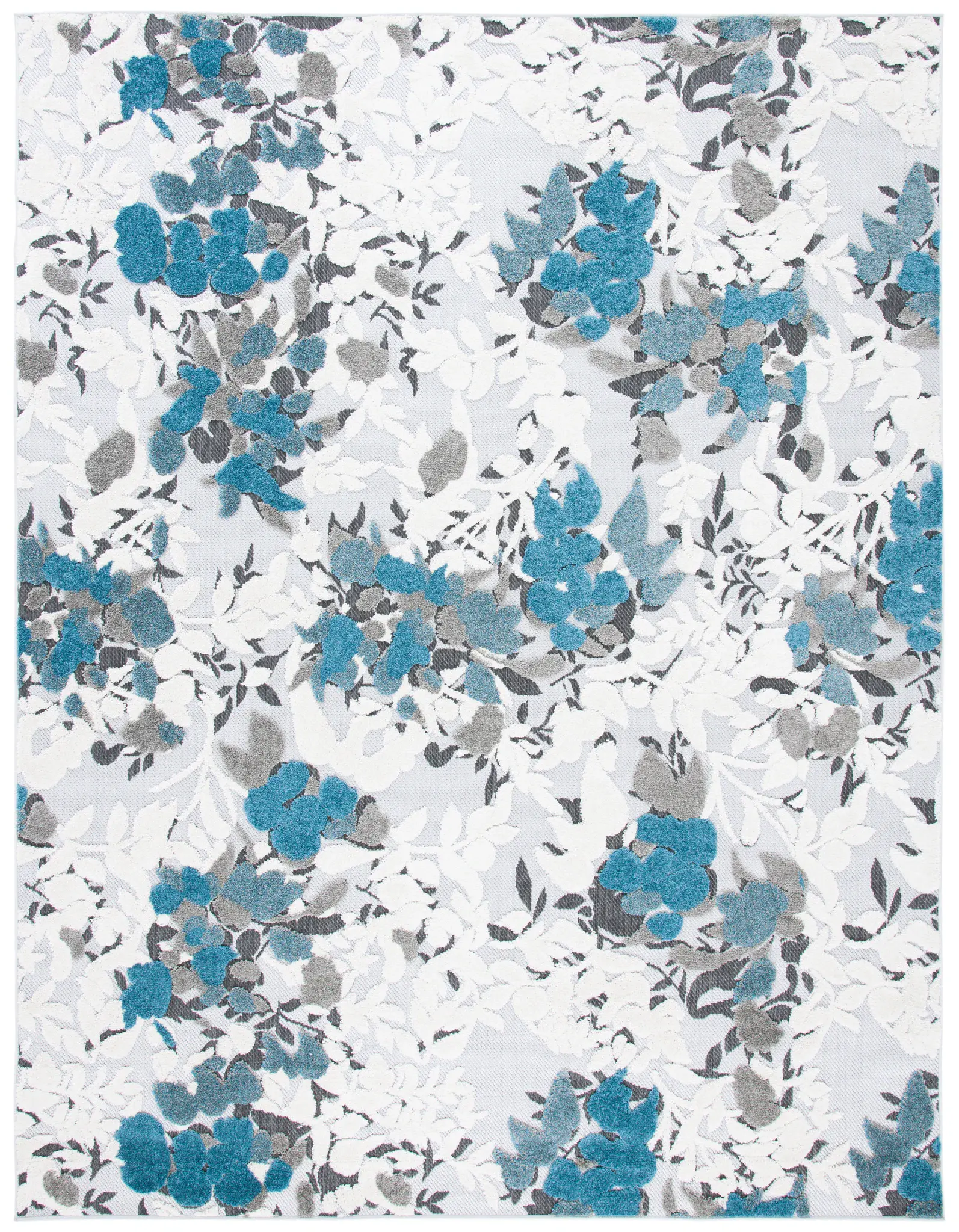 Cabana Leafy Blossom Outdoor Rug