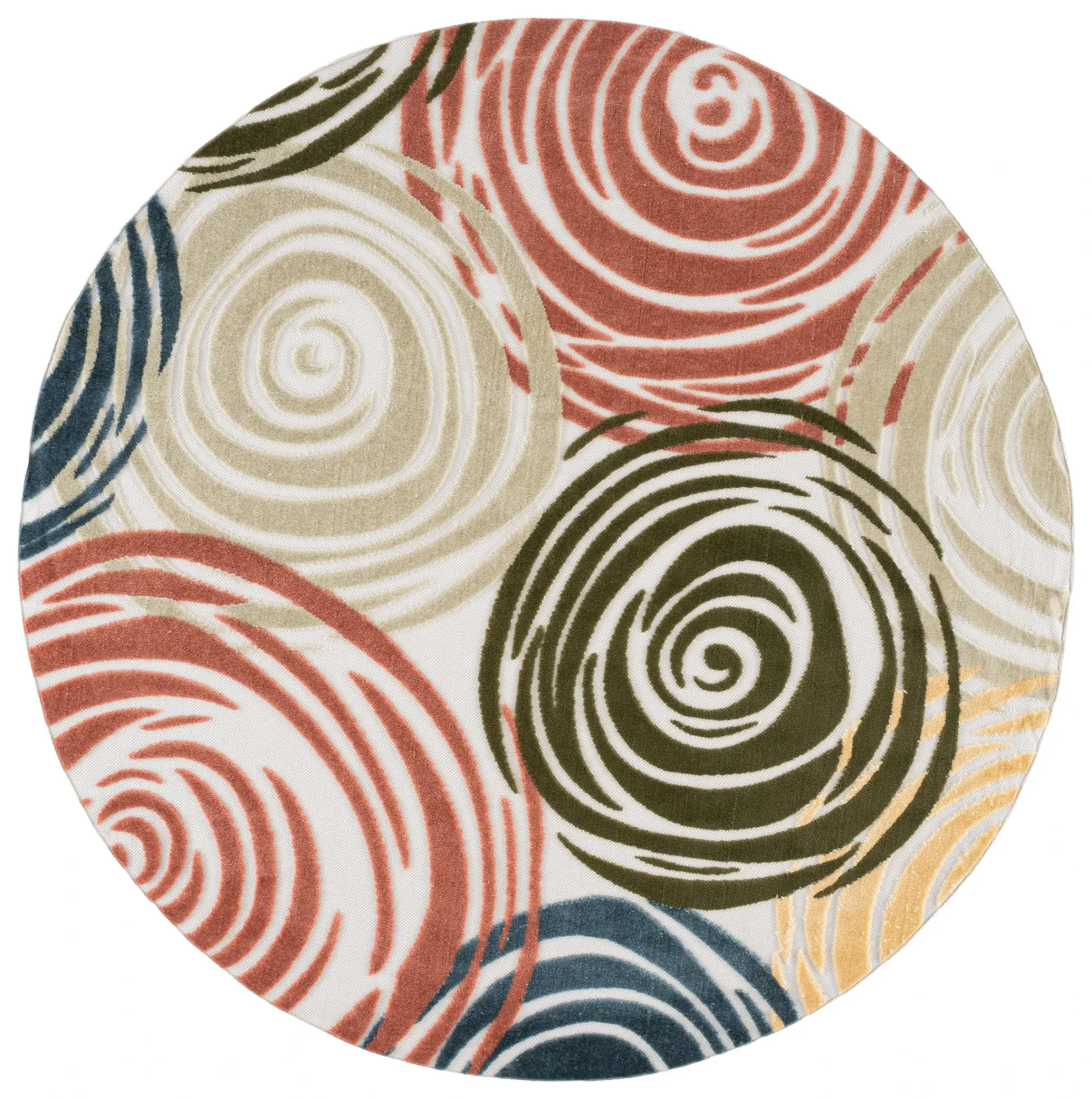 Cabana Modern Swirl Outdoor Rug