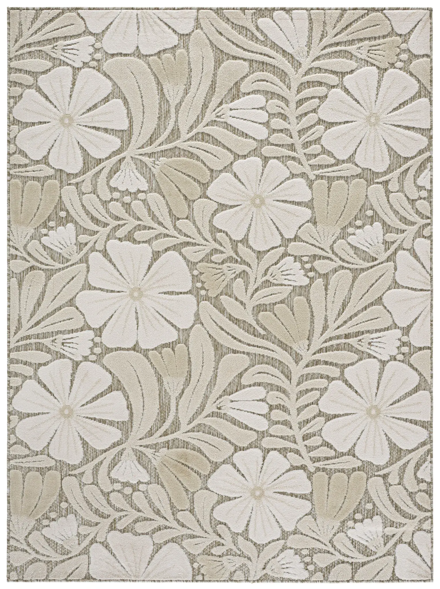 Cabana Botanical Floral Outdoor Rug