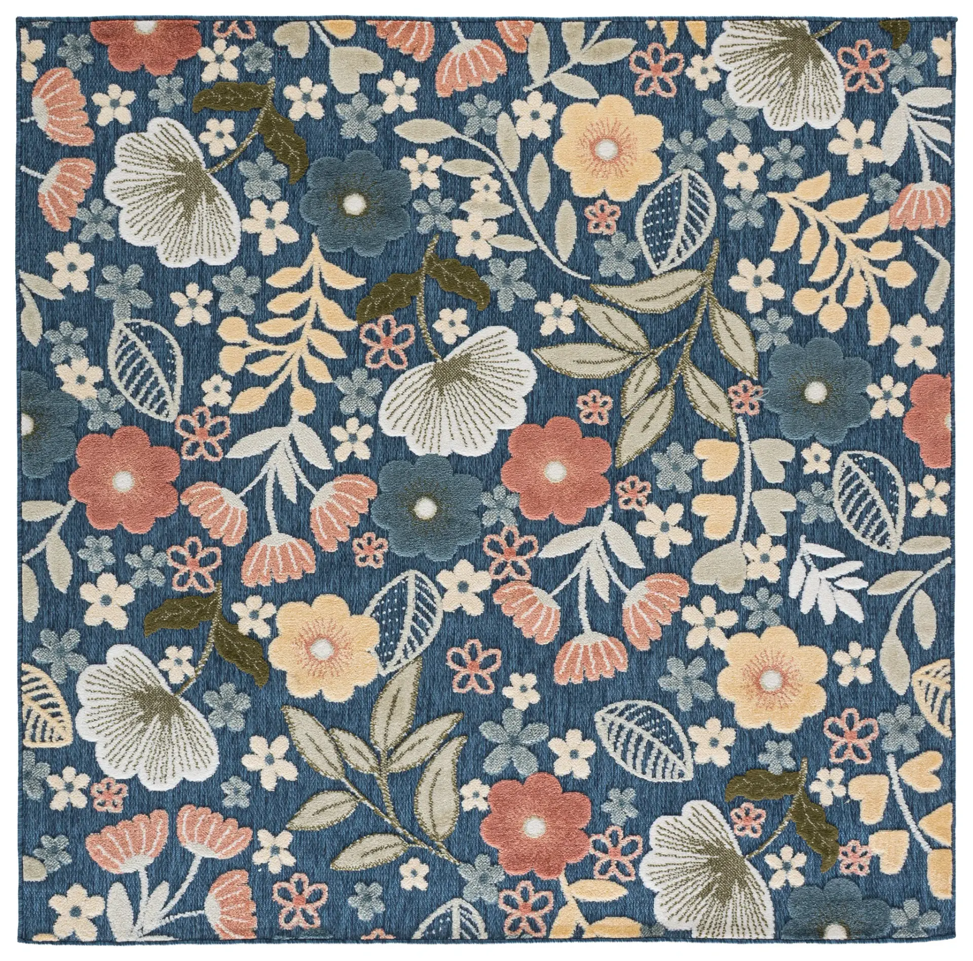 Cabana Botanical Floral Outdoor Rug