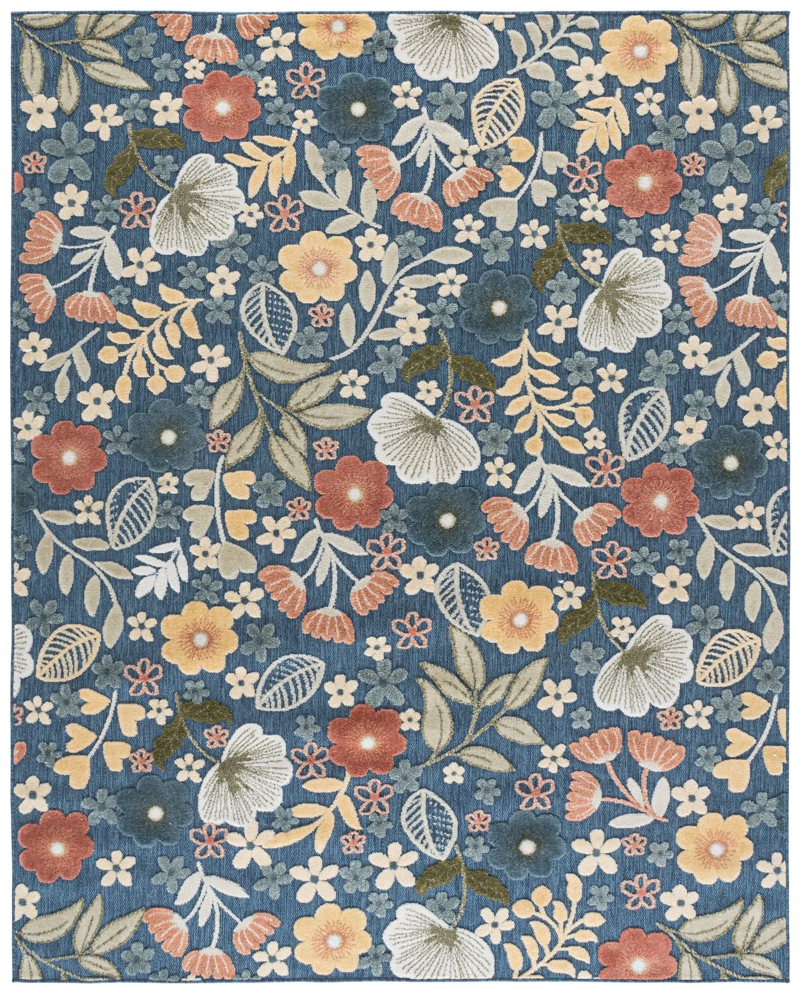 Cabana Botanical Floral Outdoor Rug