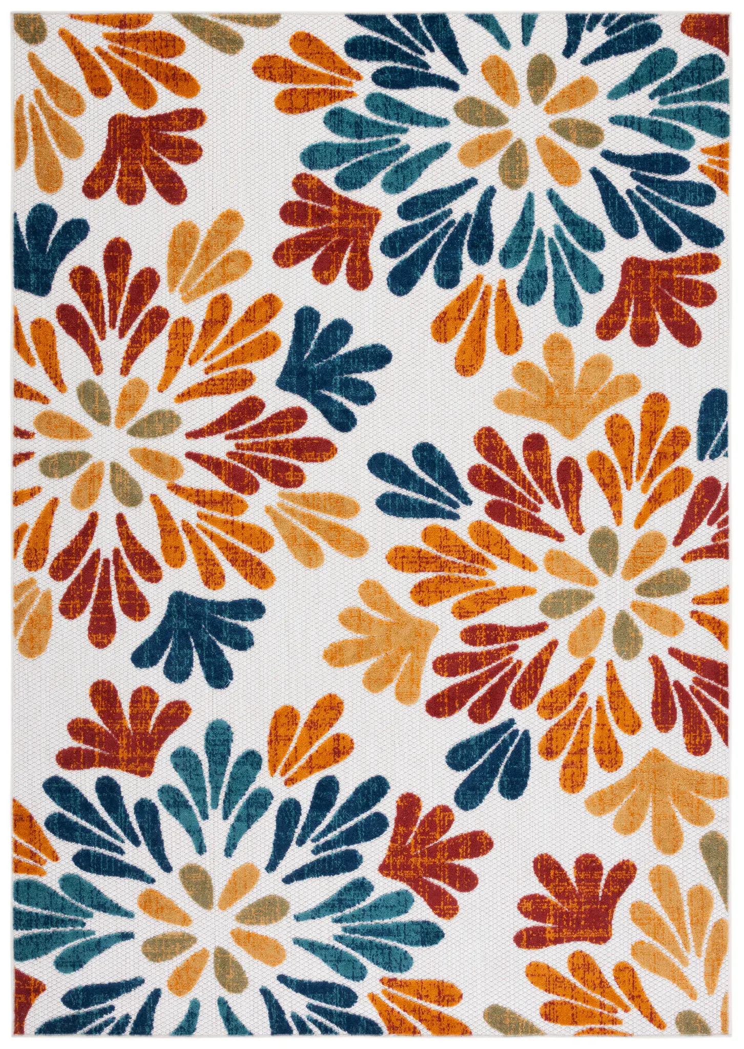 Cabana Botanical Burst Outdoor Rug
