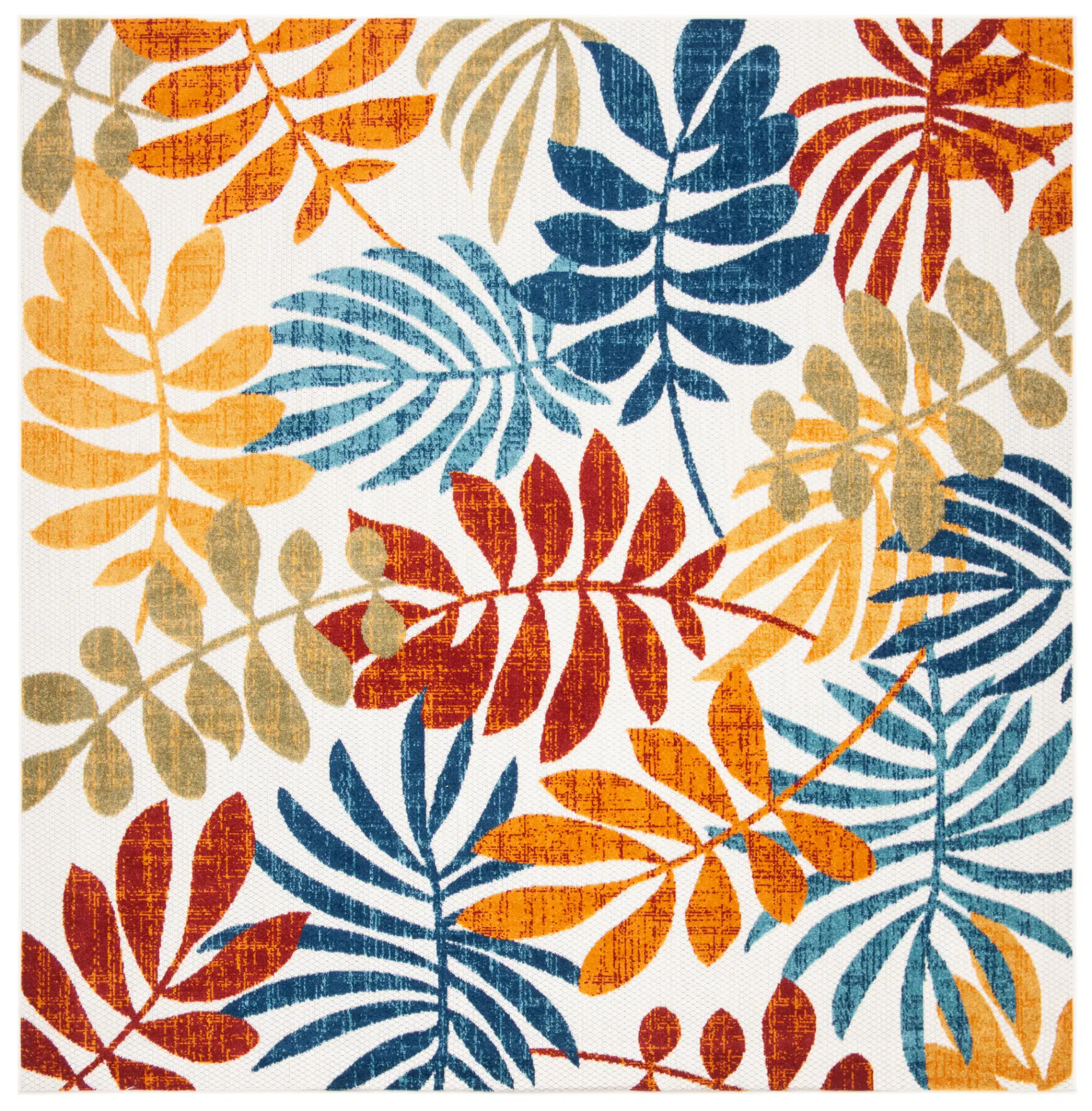 Cabana Tropical Leaf Outdoor Rug