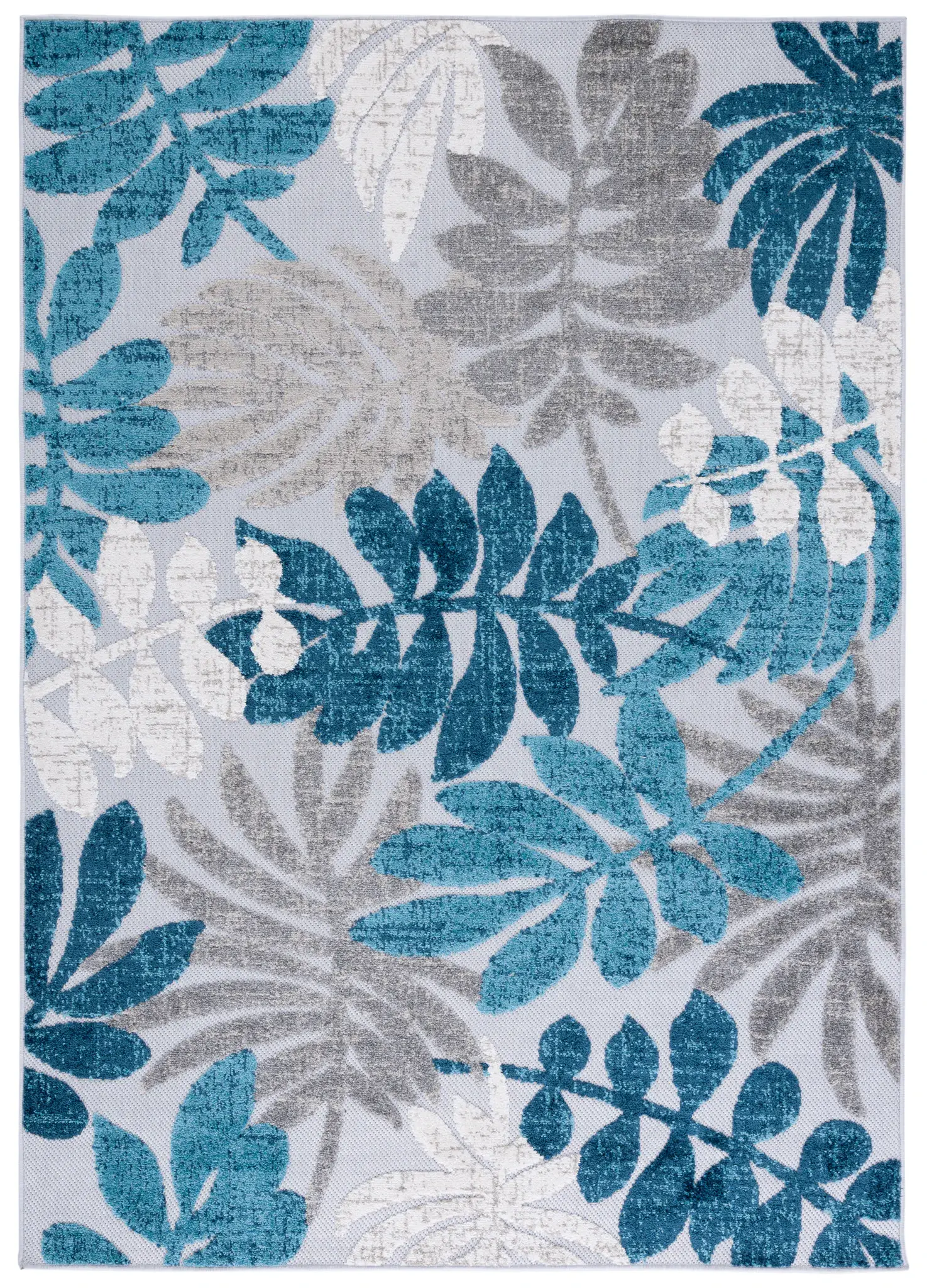 Cabana Tropical Leaf Outdoor Rug