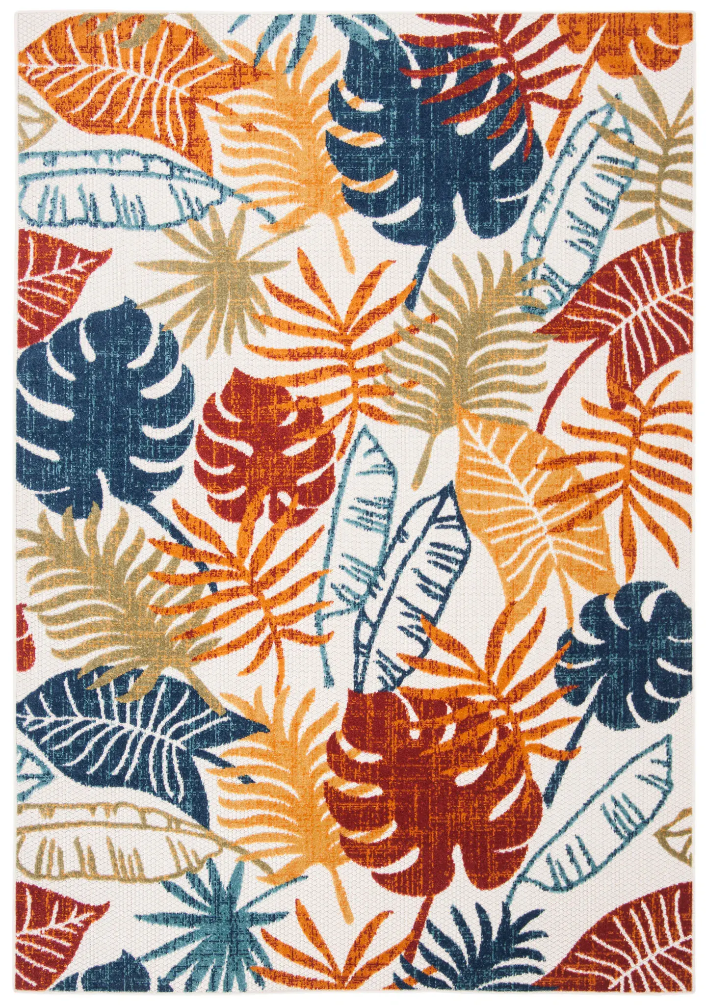 Cabana Monstera Leaf Outdoor Rug