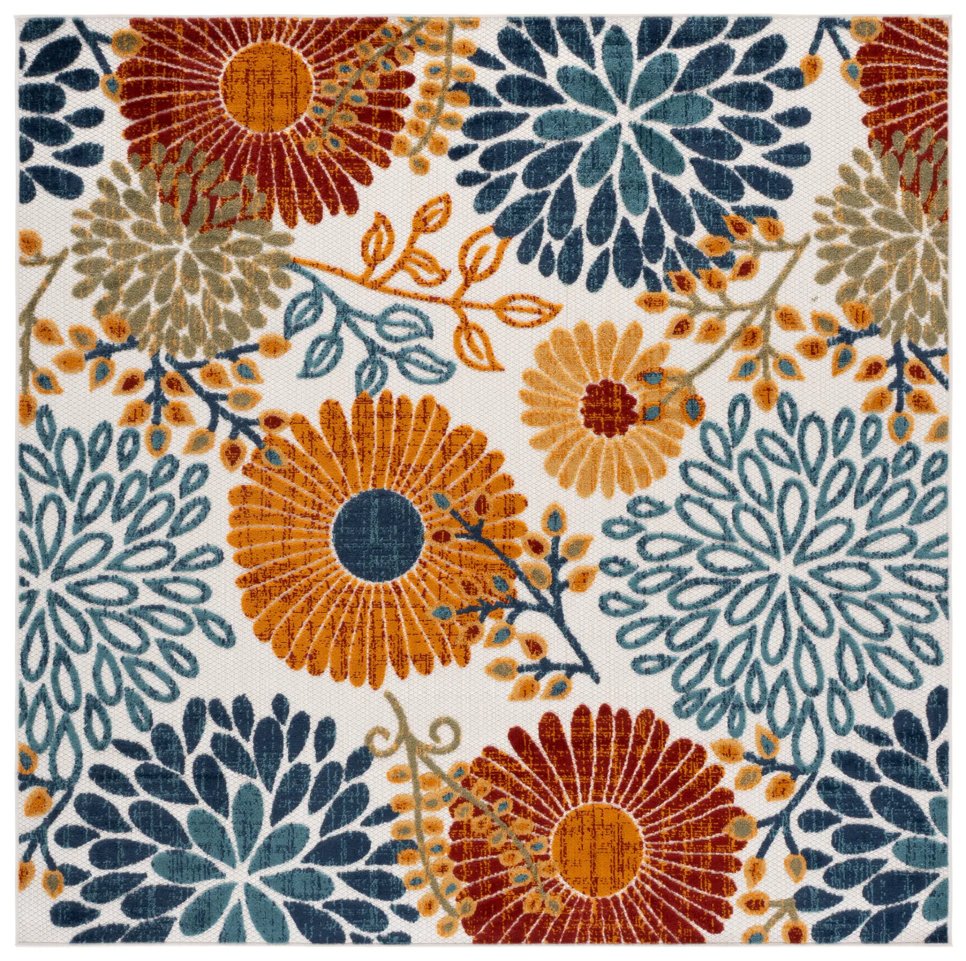 Cabana Floral Outdoor Rug
