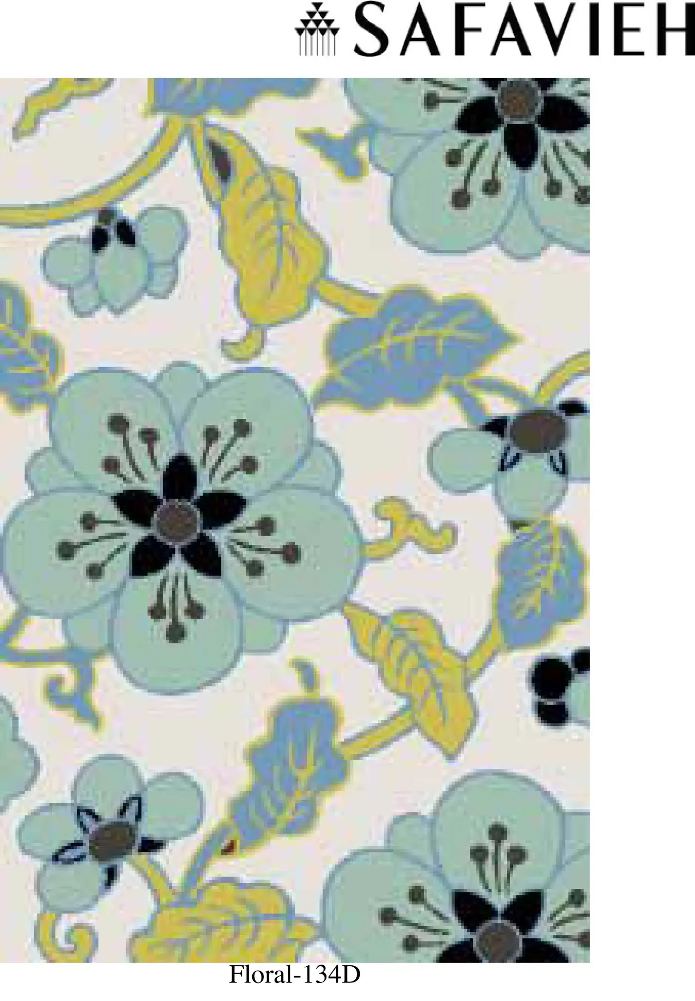 Cedar Brook Oversized Blossom Hand-Loomed Cotton Rug
