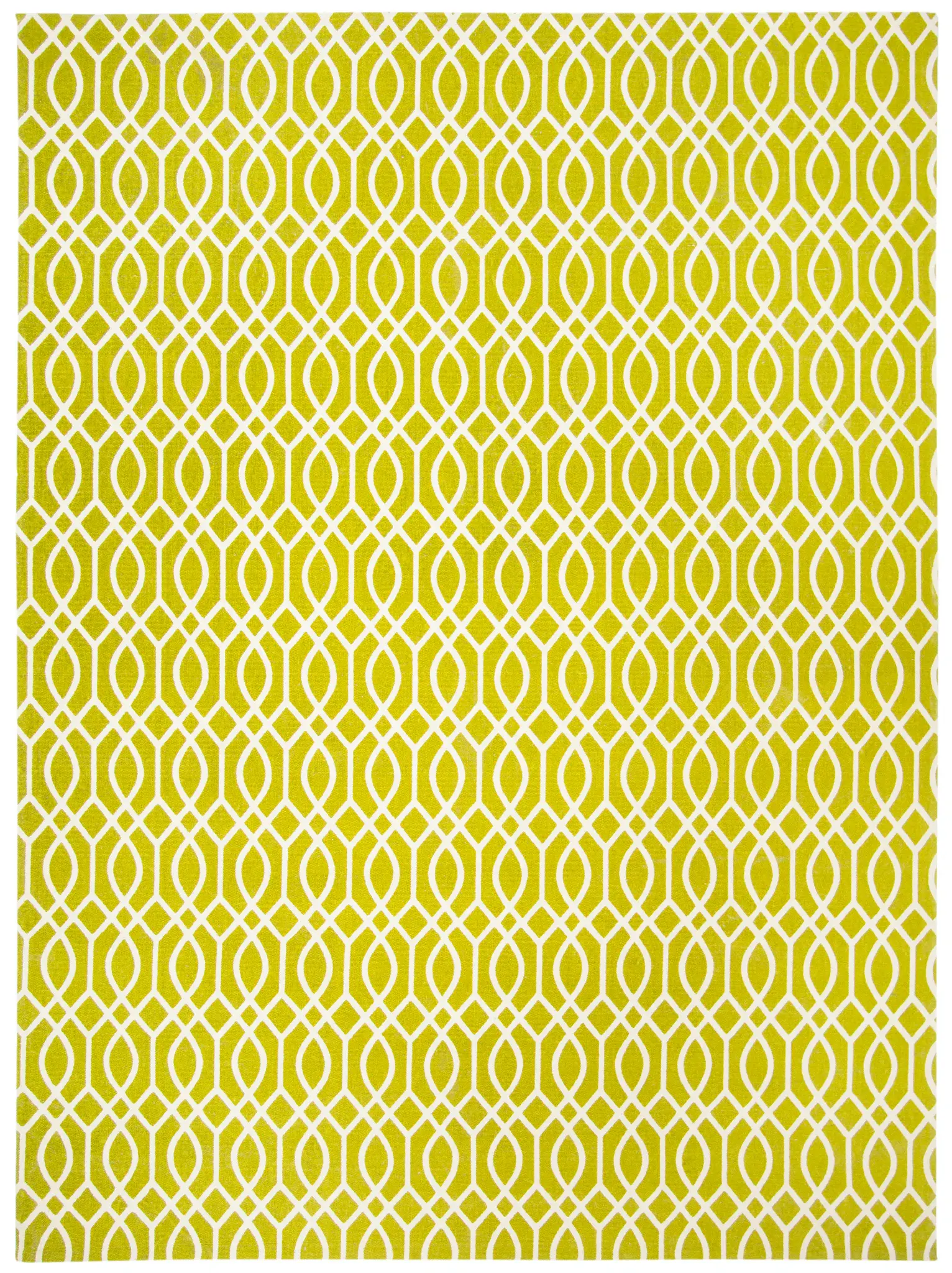 Cedar Brook Interlocking Trellis Hand-Loomed Cotton Rug