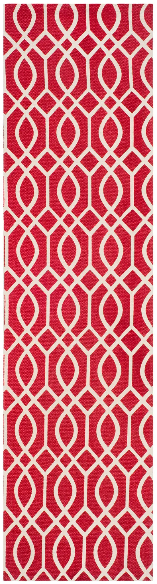 Cedar Brook Interlocking Trellis Hand-Loomed Cotton Rug