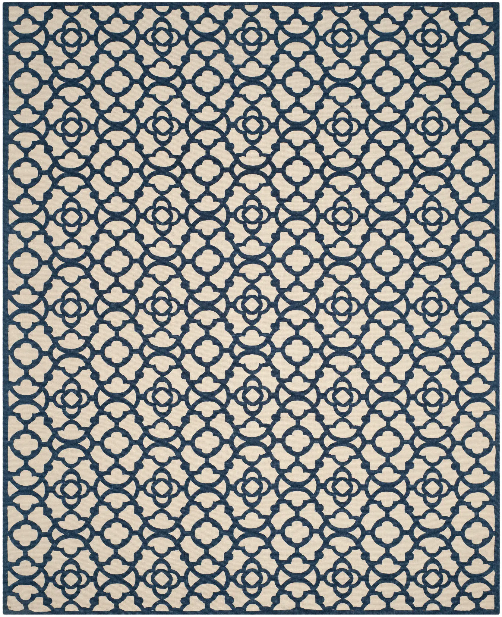 Cedar Brook Quatrefoil Hand-Loomed Jute Rug