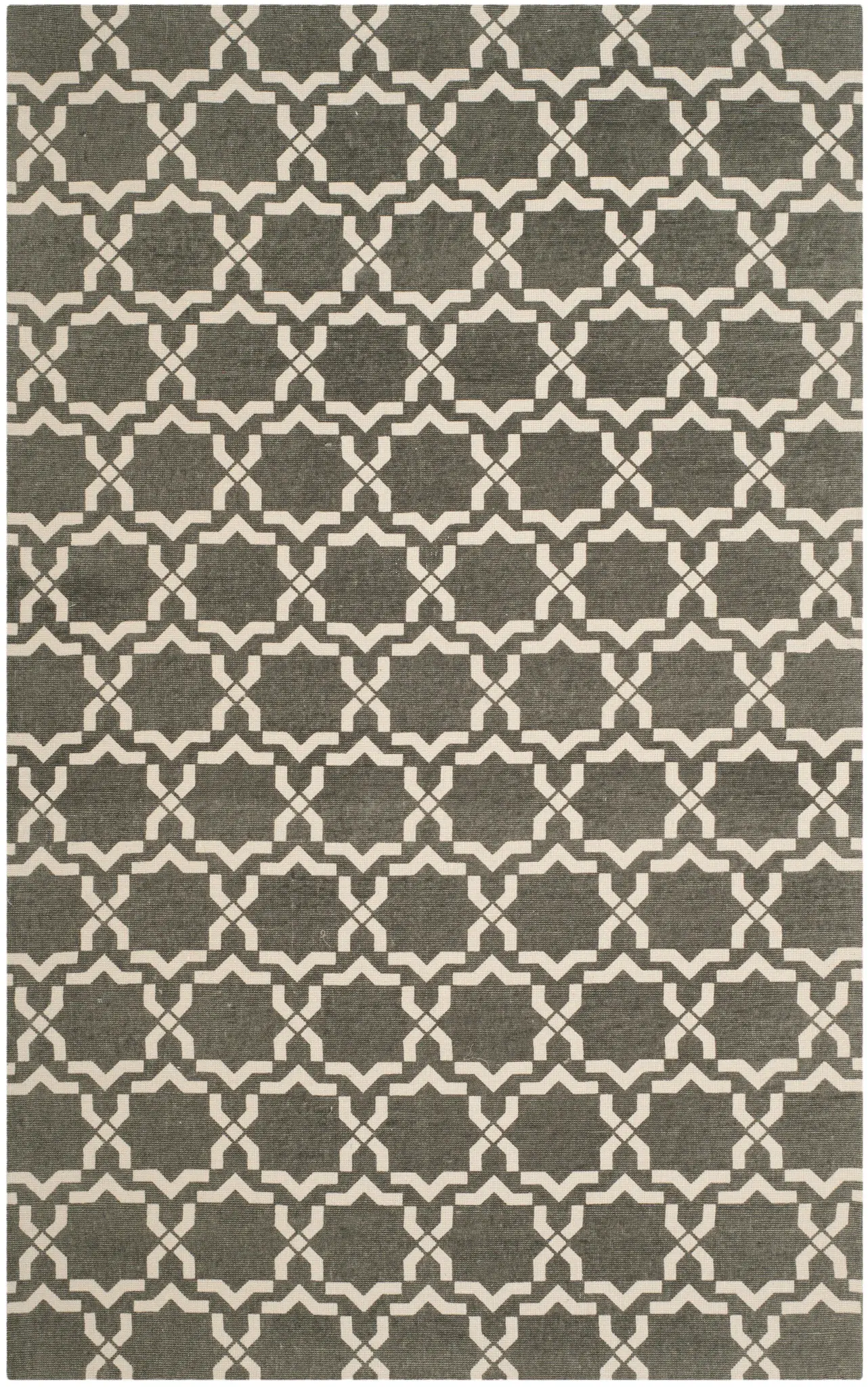 Cedar Brook Interlocking Trellis Hand-Loomed Jute Rug