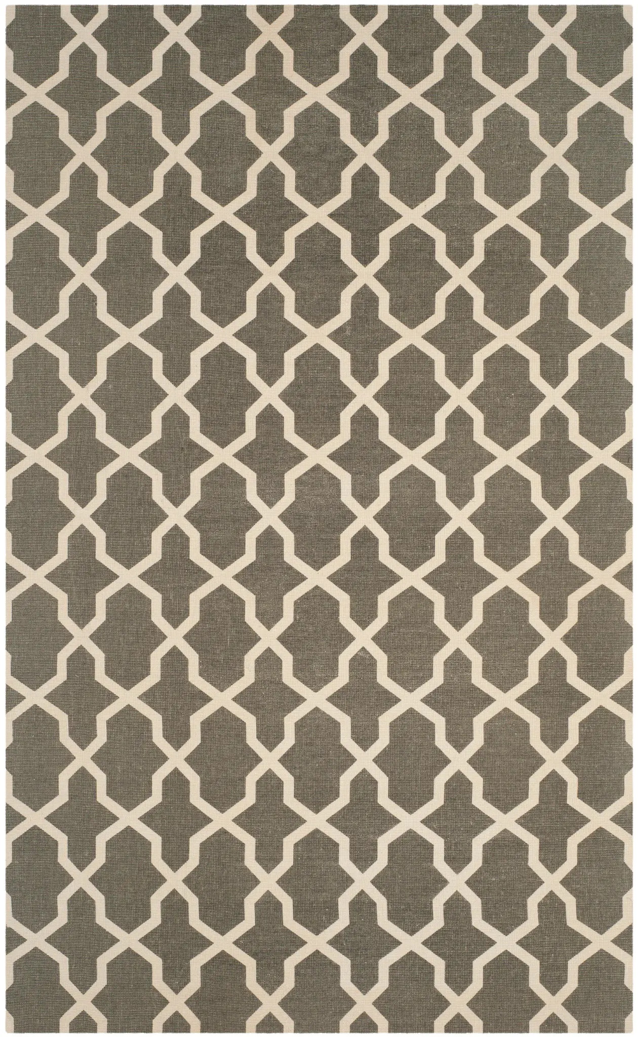 Cedar Brook Ogee Trellis Hand-Loomed Jute Rug