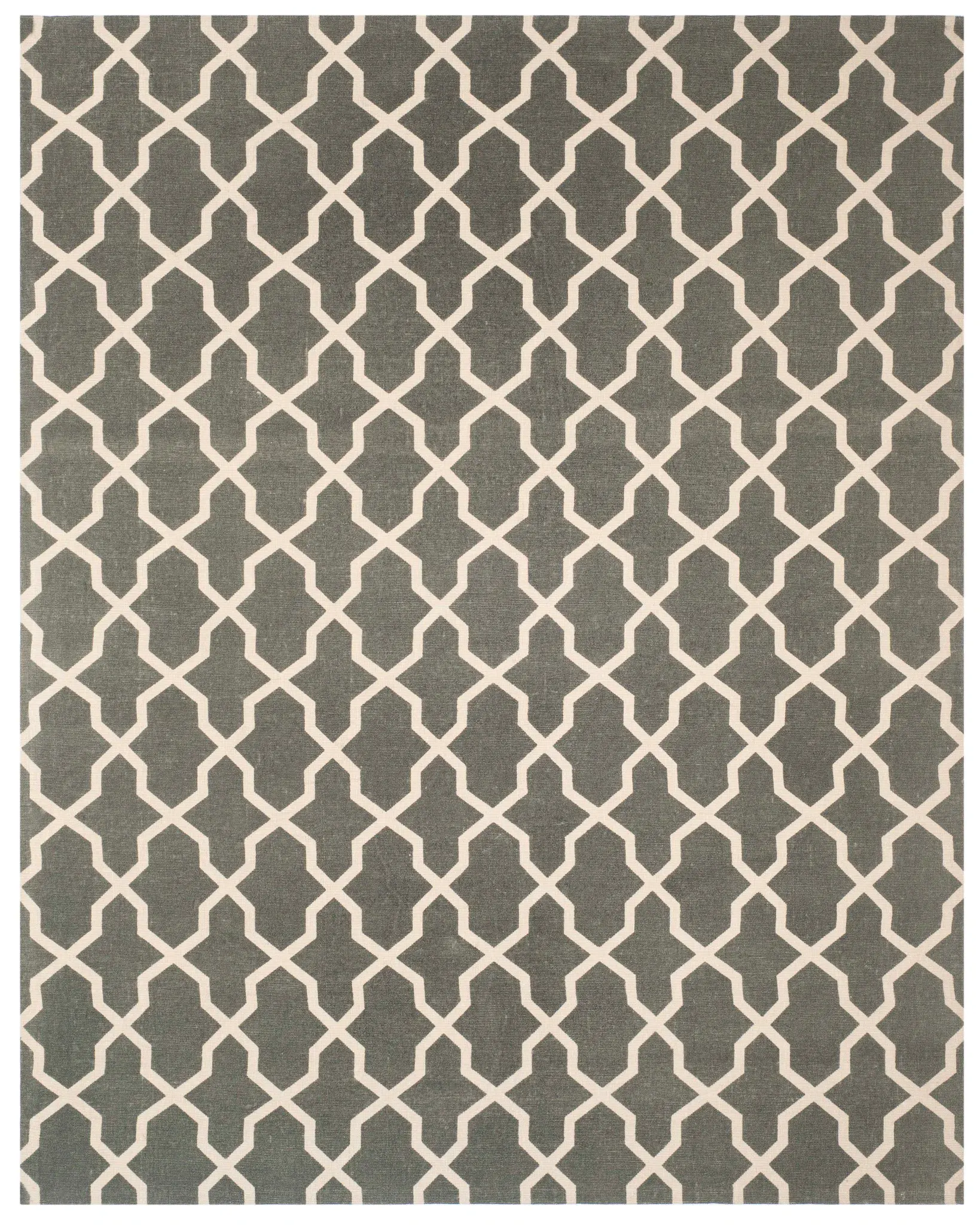 Cedar Brook Ogee Trellis Hand-Loomed Jute Rug