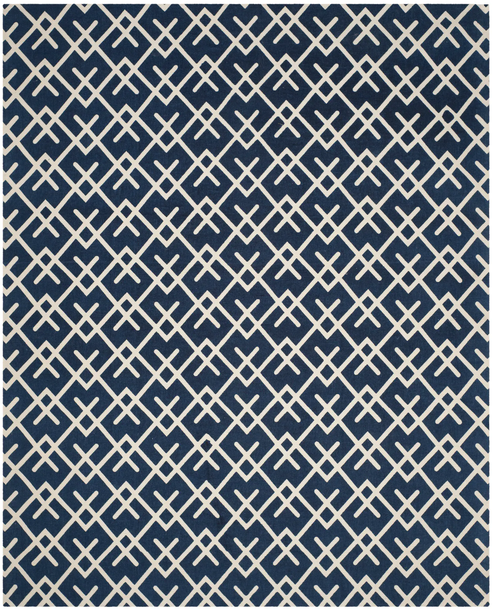 Cedar Brook Geometric Lattice Hand-Loomed Jute Rug
