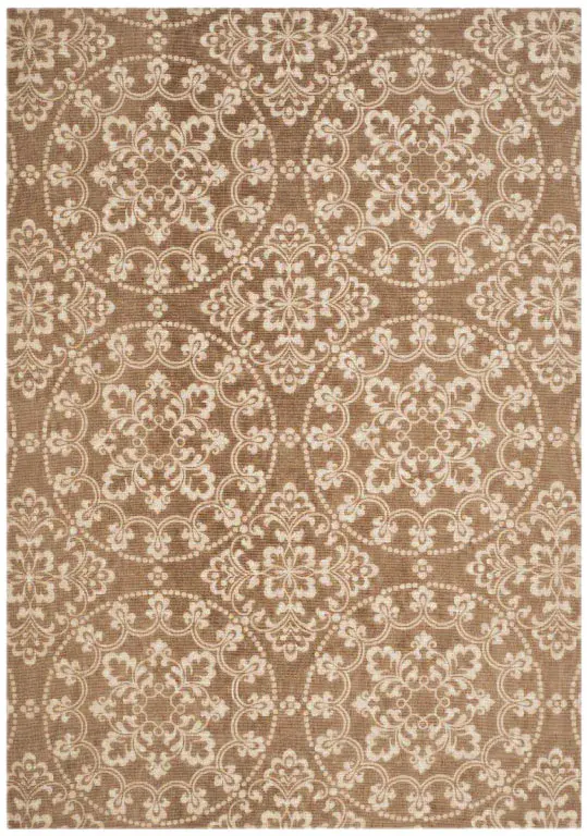 Cedar Brook Medallion Hand-Loomed Jute Rug