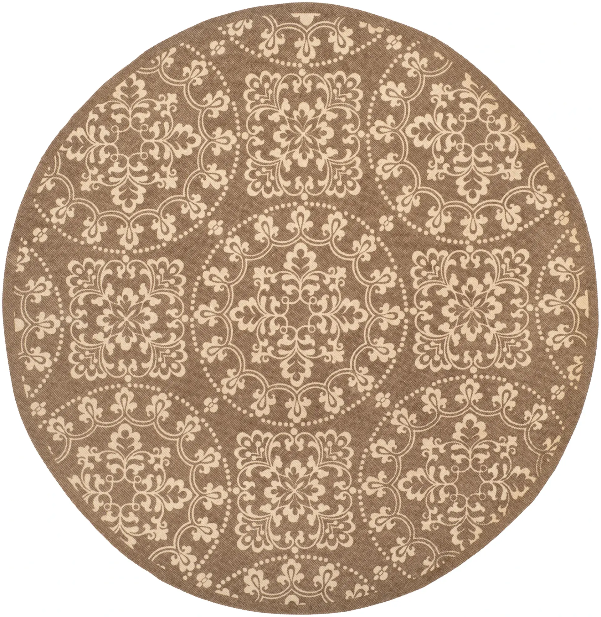 Cedar Brook Medallion Hand-Loomed Jute Rug