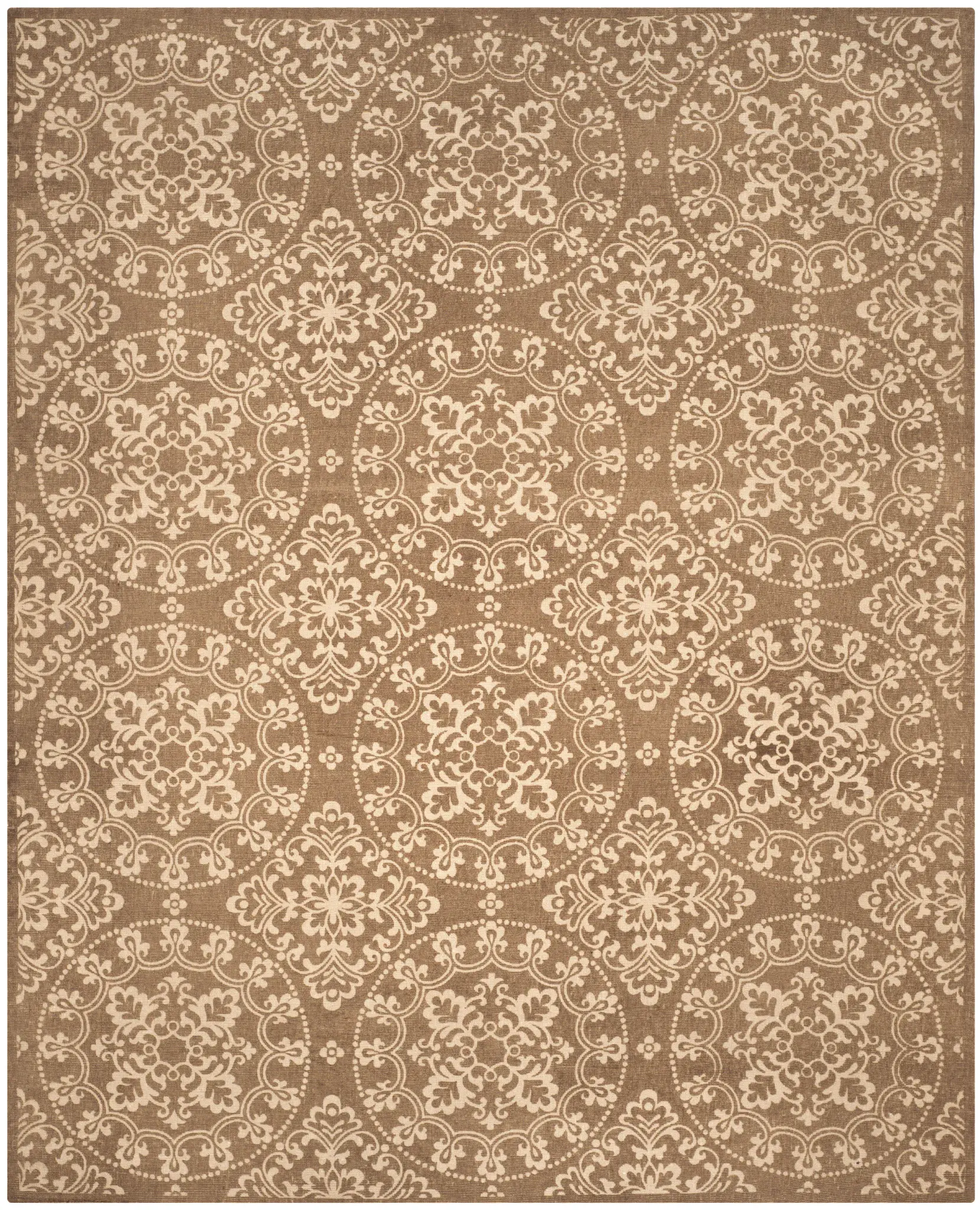 Cedar Brook Medallion Hand-Loomed Jute Rug