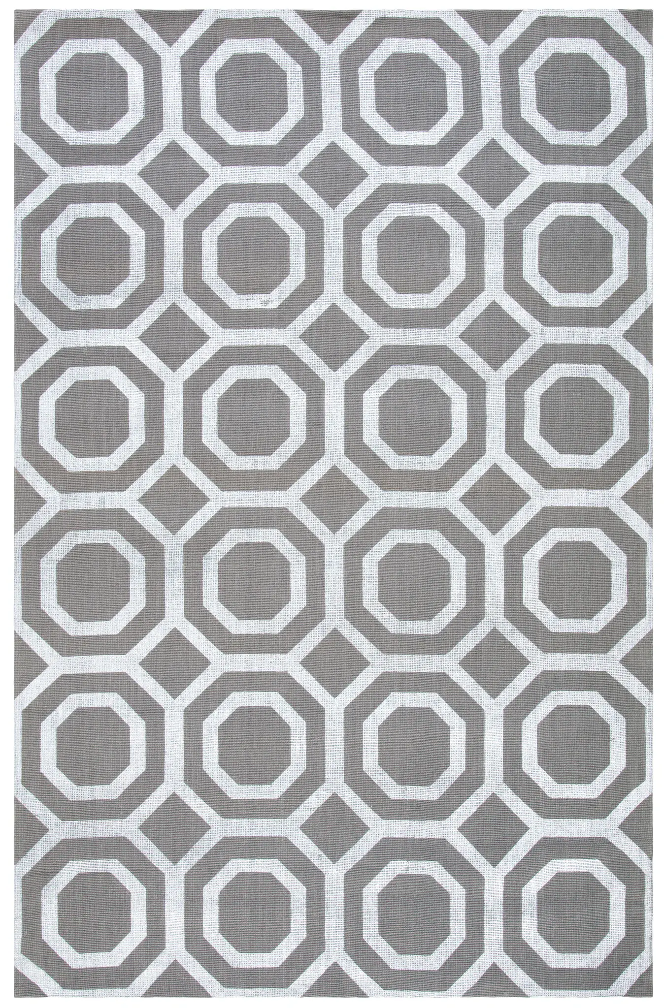 Cedar Brook Trellis Hand-Loomed Jute Rug
