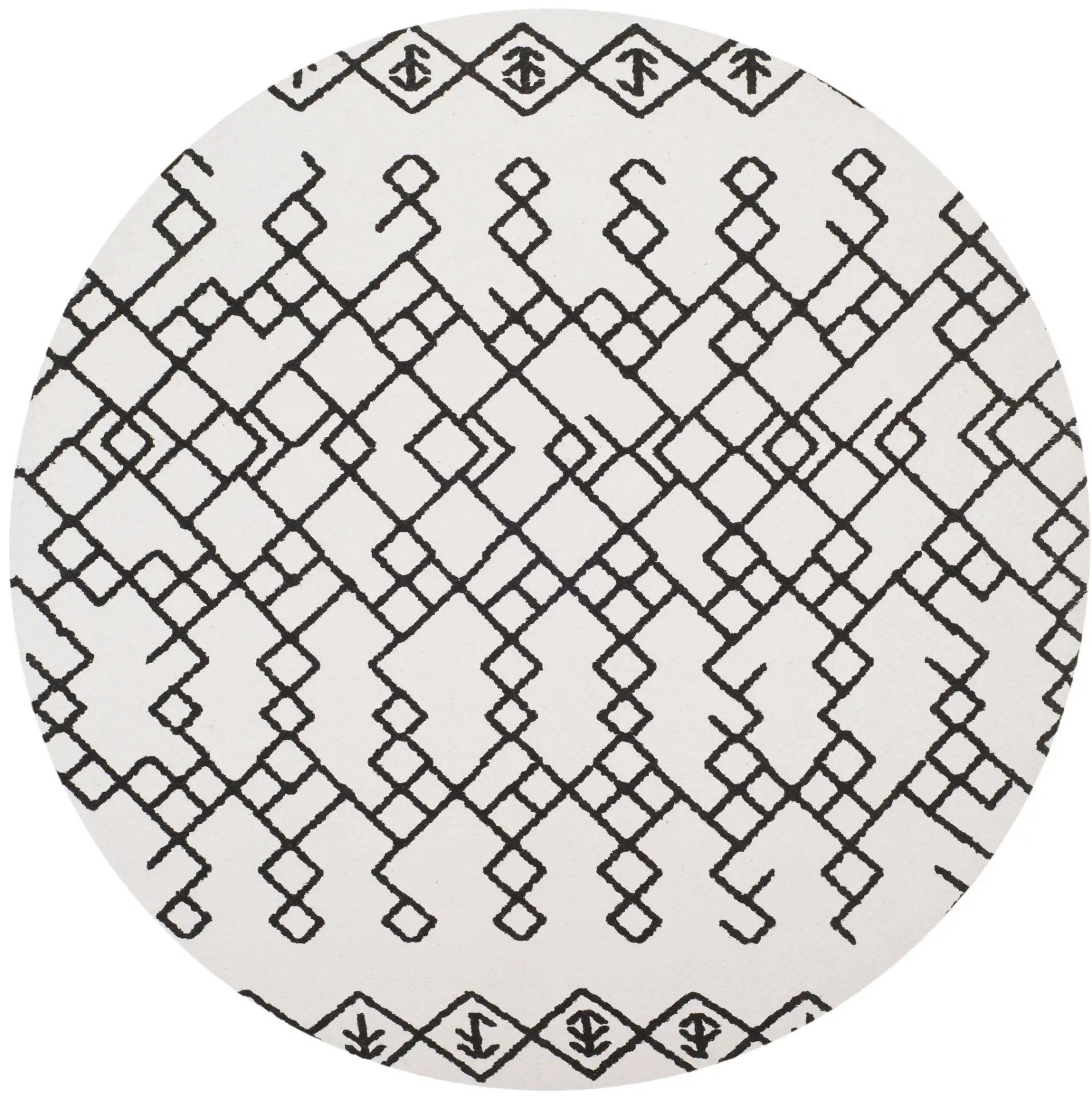 Cedar Brook Diamond Lattice Hand-Loomed Rug