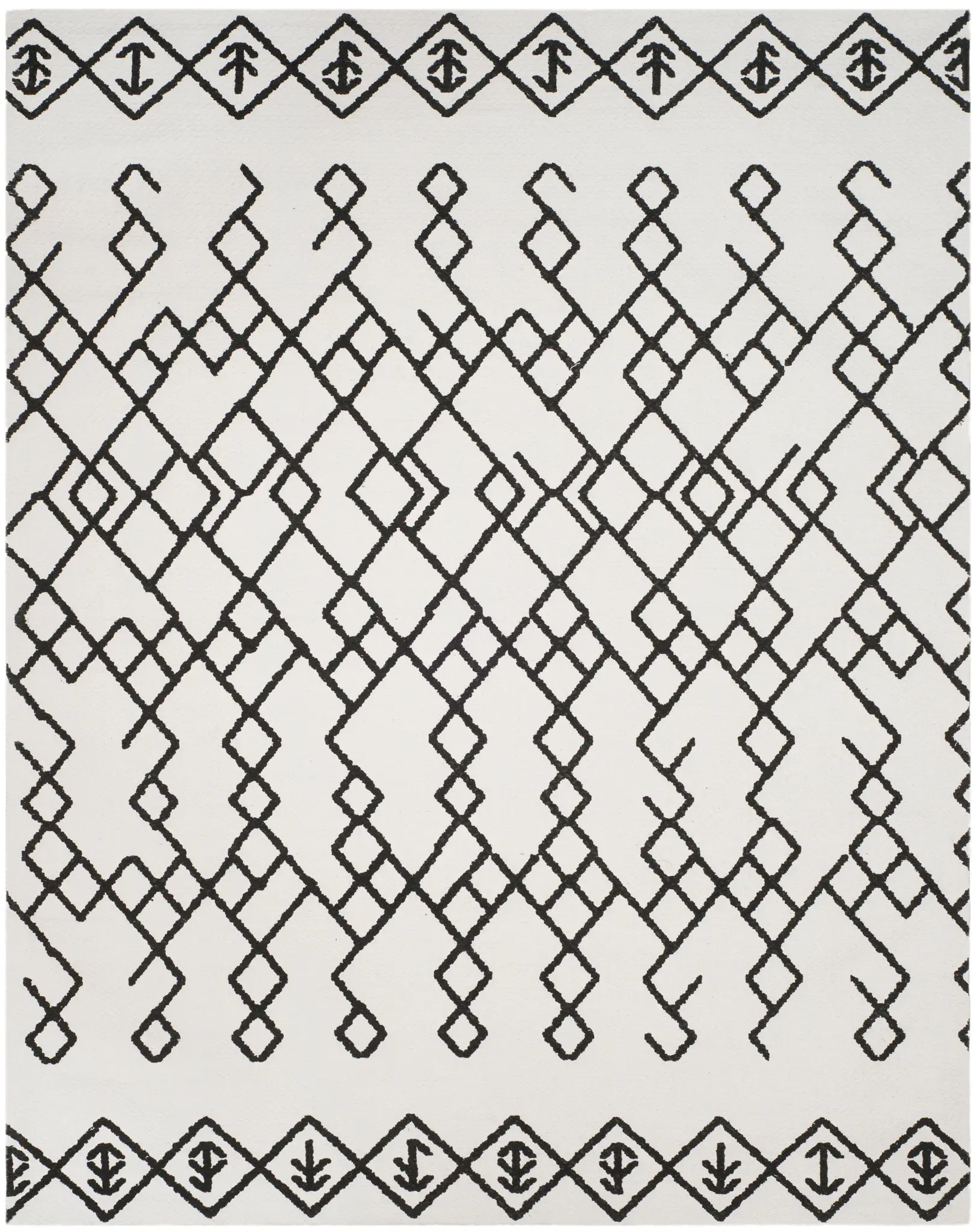Cedar Brook Diamond Lattice Hand-Loomed Rug