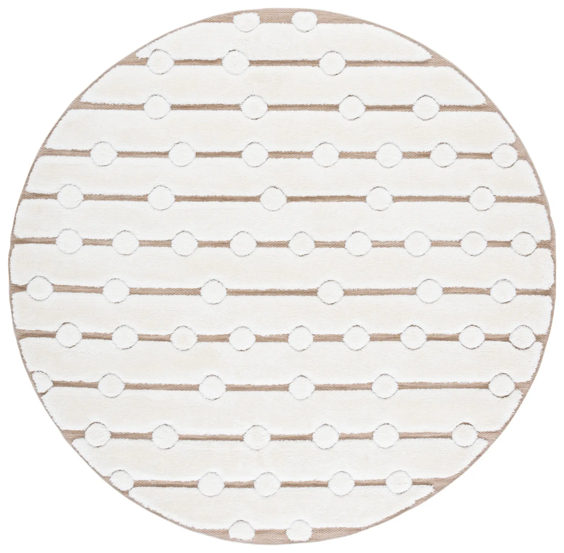 Celebrity Dotted Stripe Rug