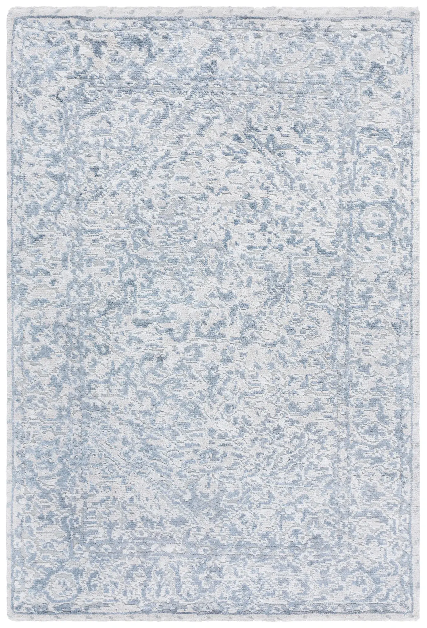 Centennial Eroded Medallion Hand-Knotted Rug