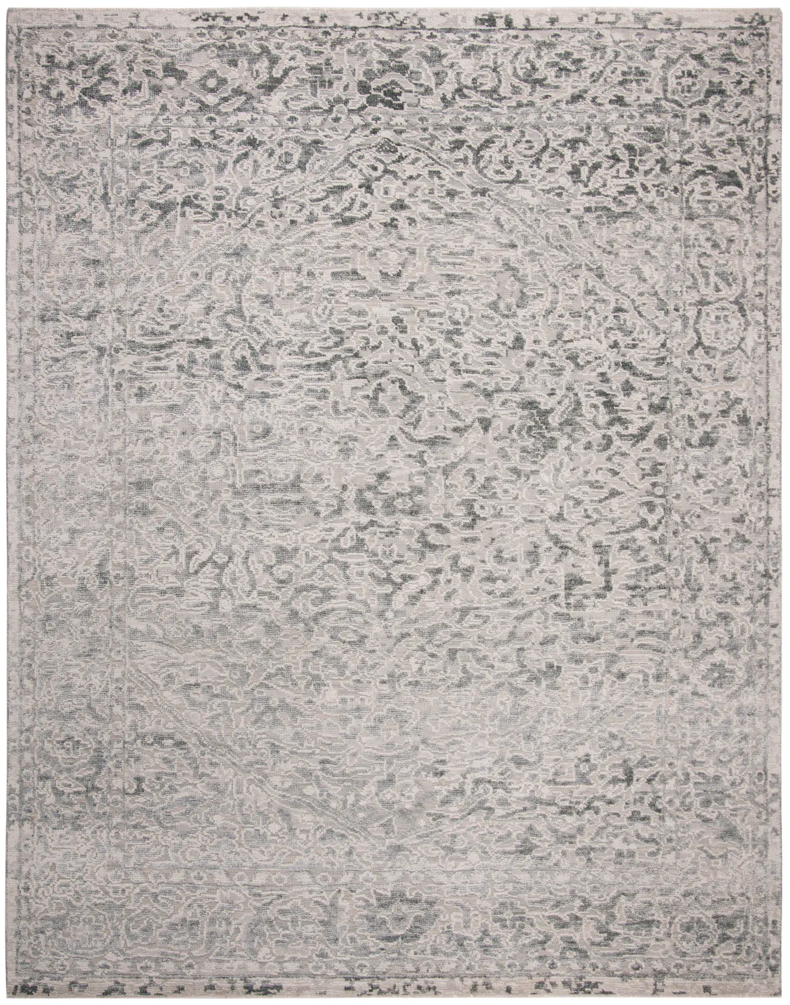 Centennial Eroded Medallion Hand-Knotted Rug