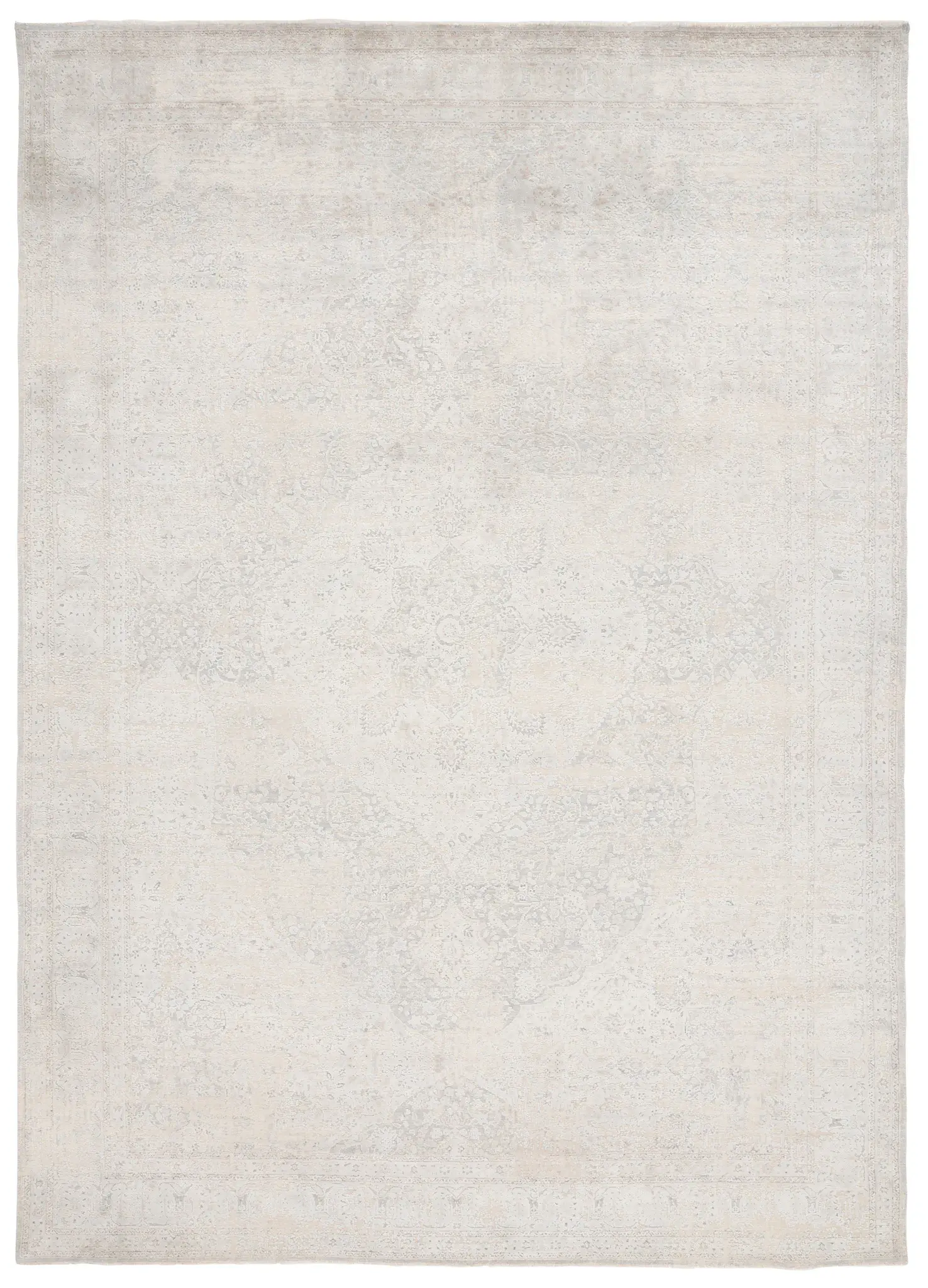Centennial Faded Medallion Hand-Knotted Rug