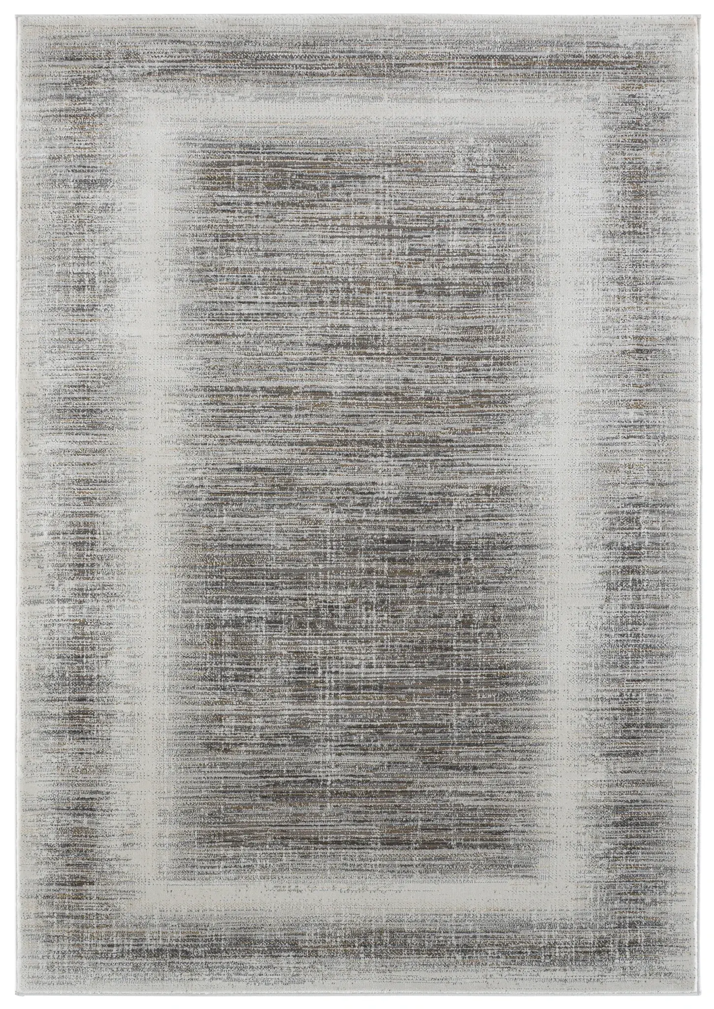 Craft Linear Abstract Border Rug