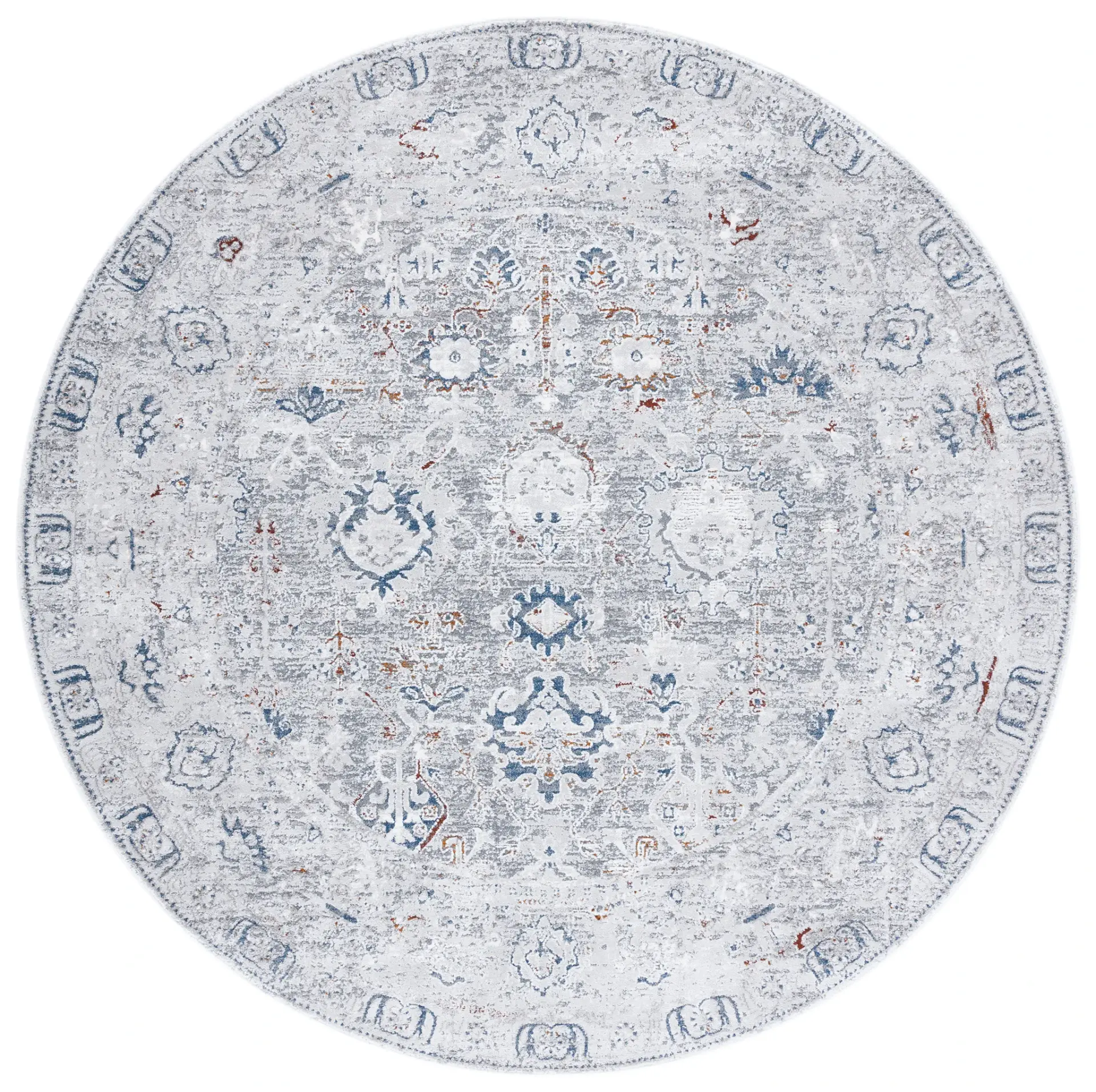 Craft Bordered Medallion Rug