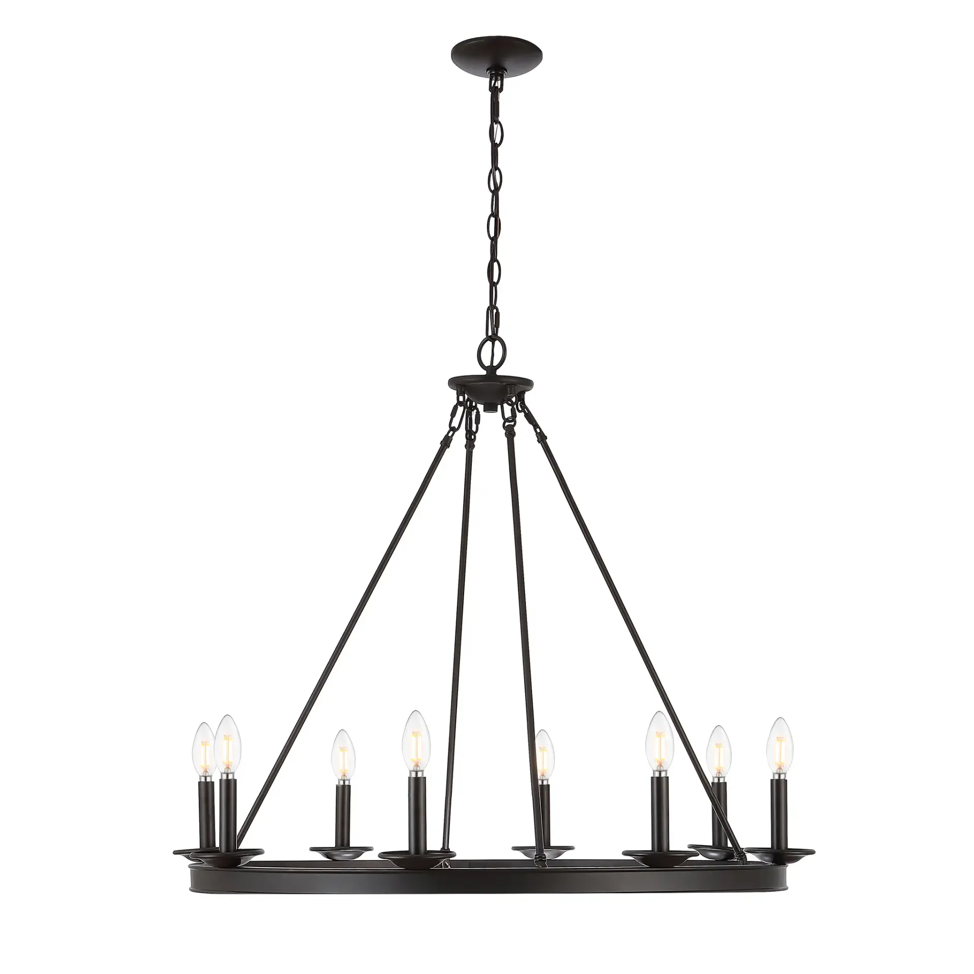 Fauna Eight-Light Chandelier