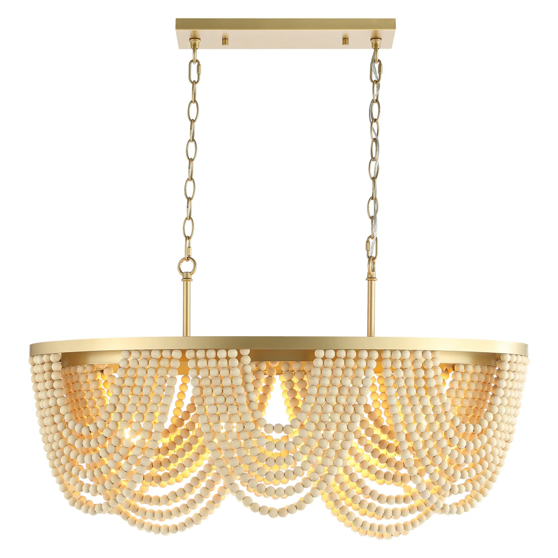 Alluri Four-Light Chandelier