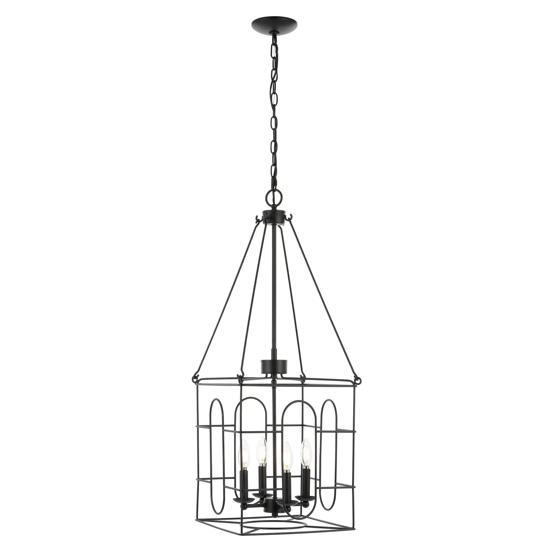 Flatbush Four-Light Chandelier