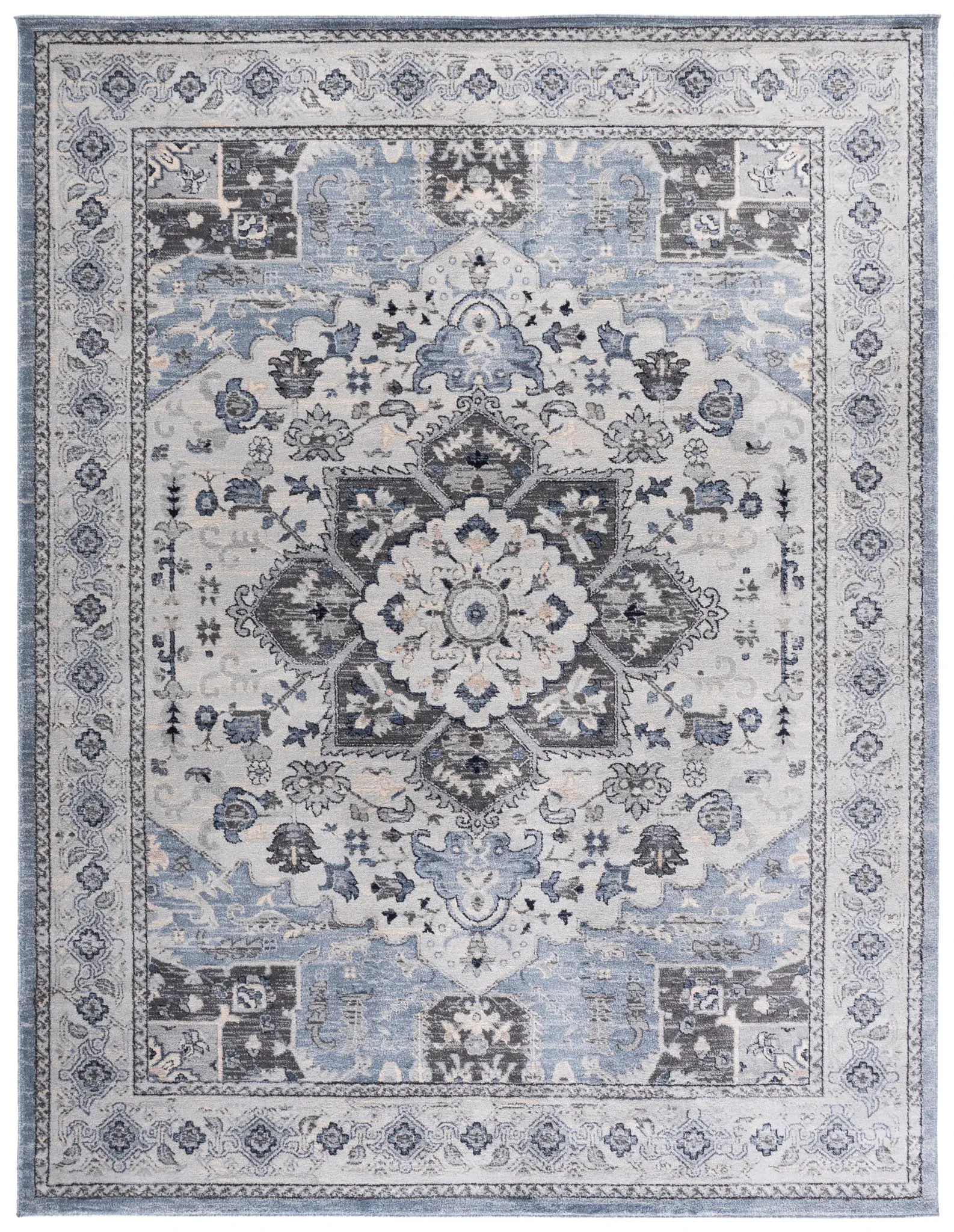 Charleston Medallion Bordered Rug