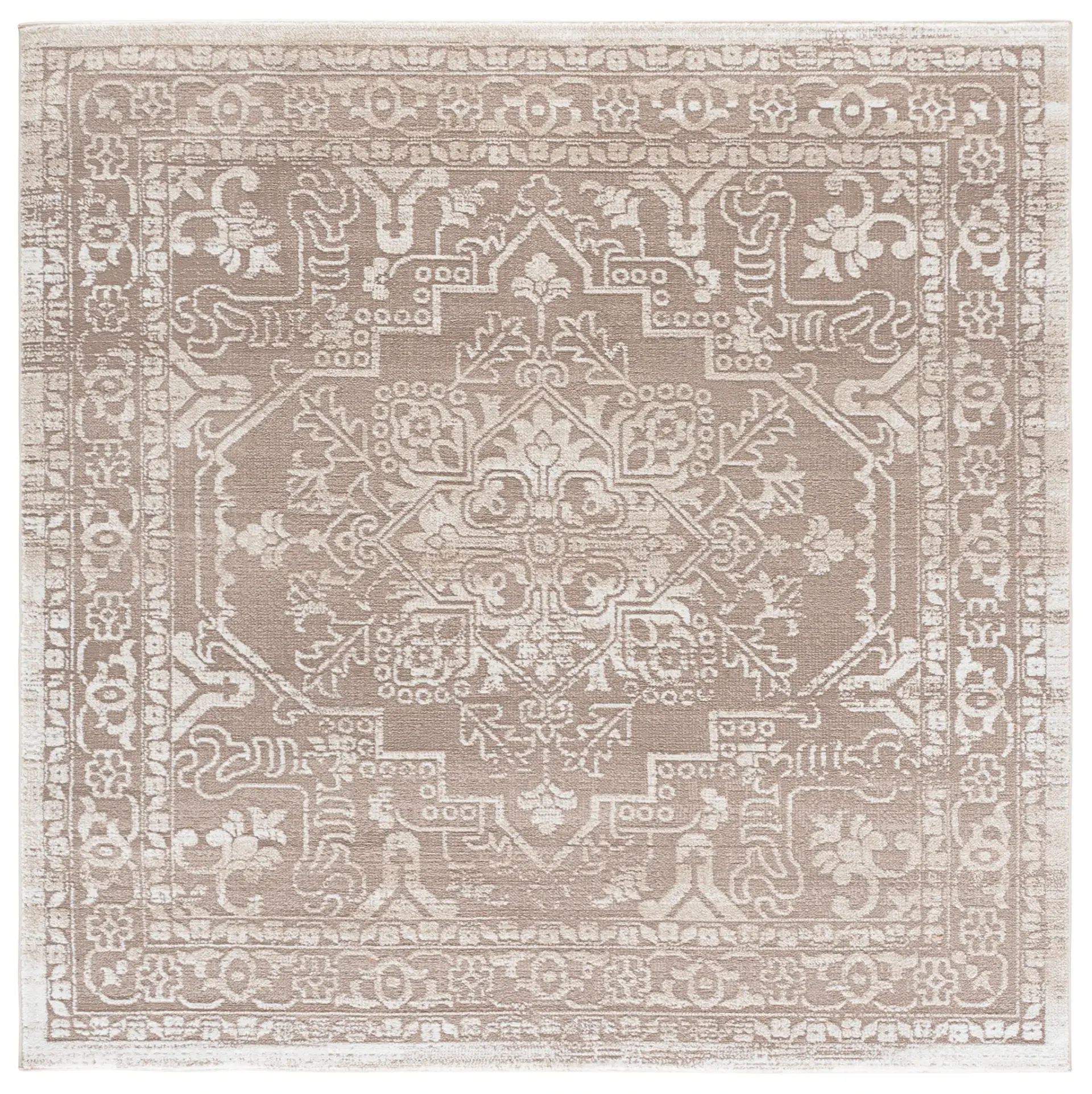 Chamber Faded Medallion Rug