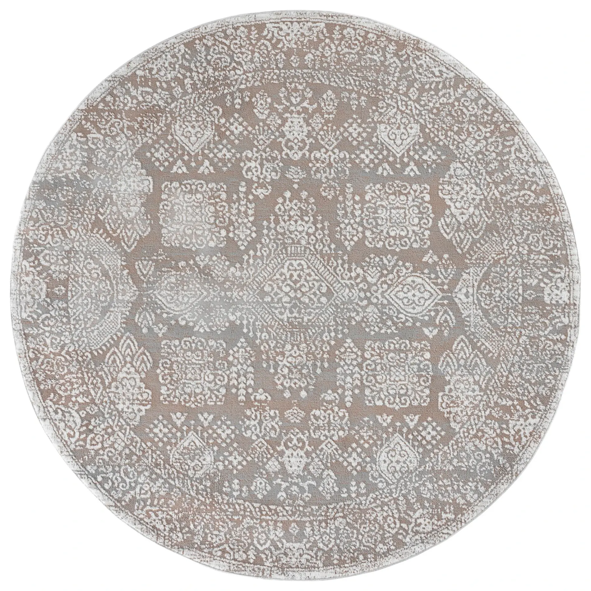 Chamber Distressed Medallion Rug