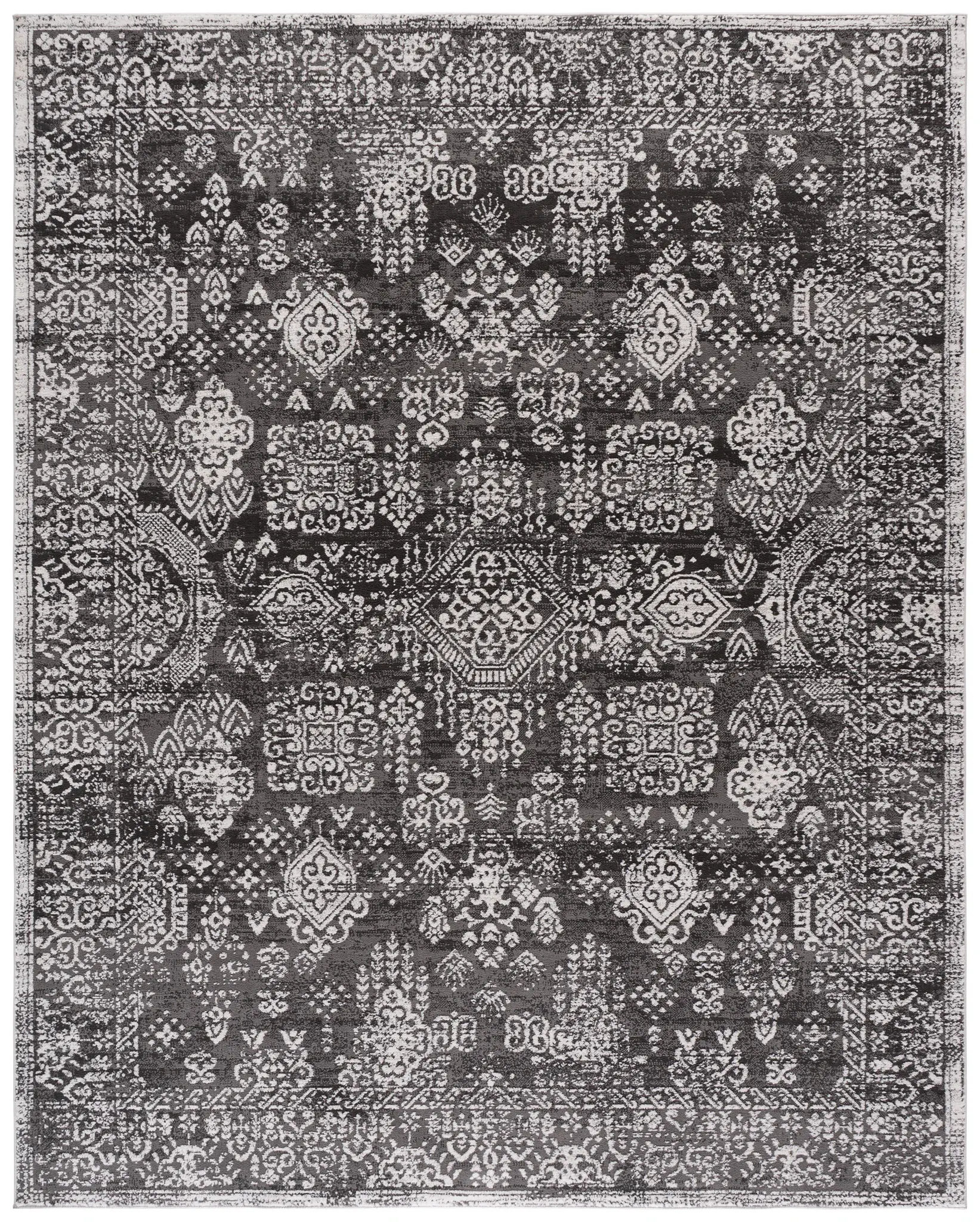 Chamber Distressed Medallion Rug