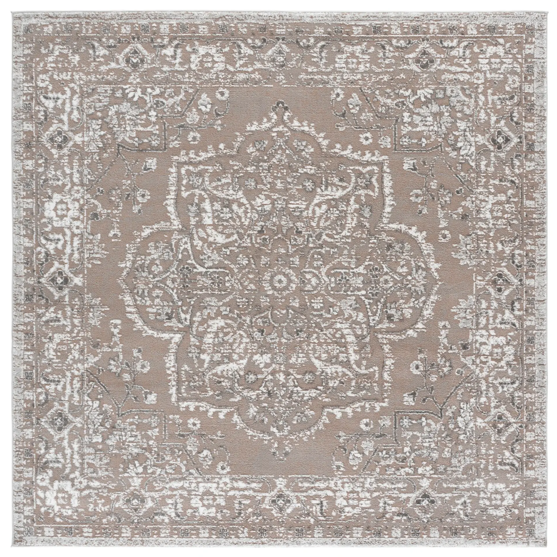 Chamber Medallion Bordered Rug