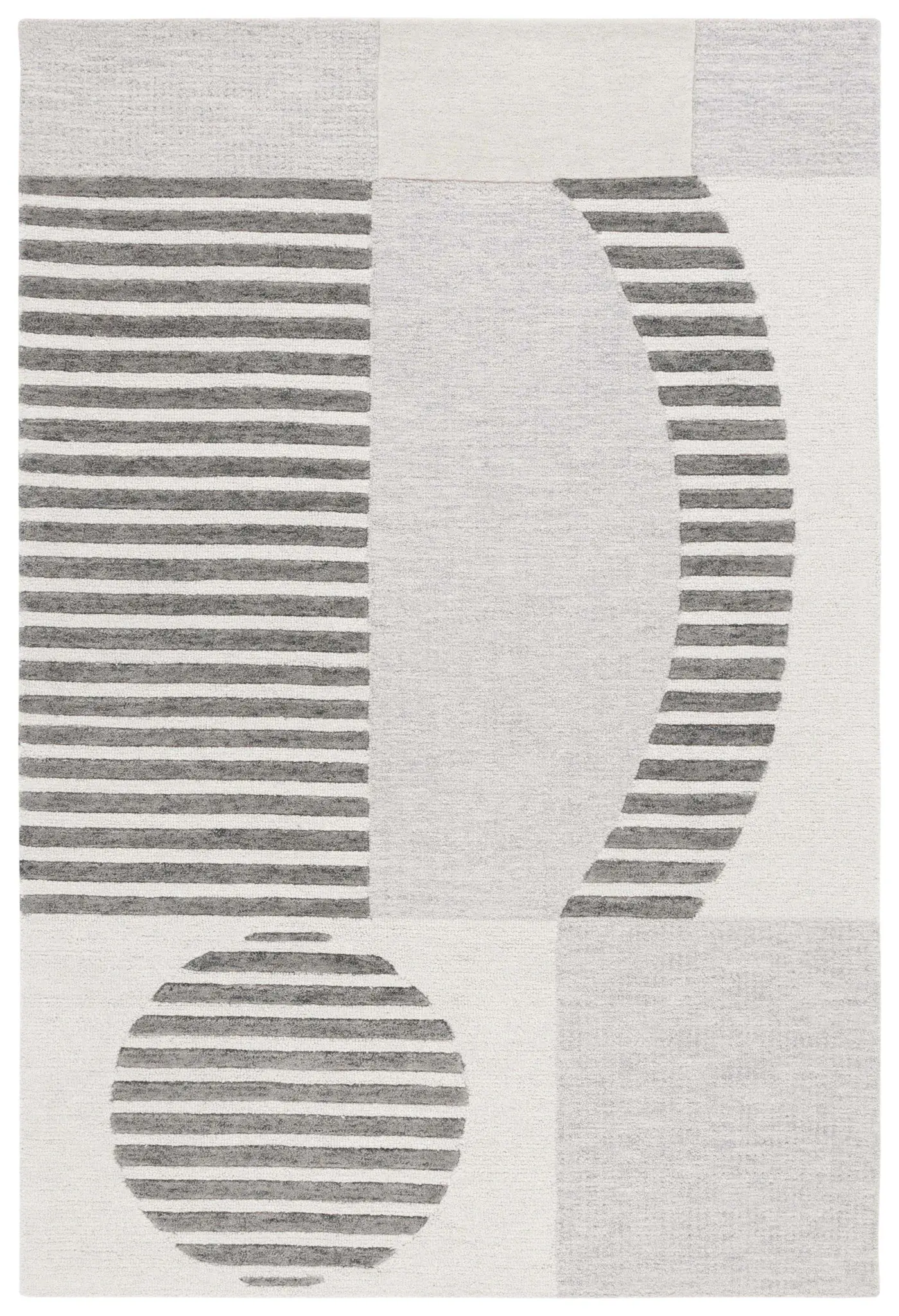 Chatham Abstract Block Hand-Tufted Wool Rug
