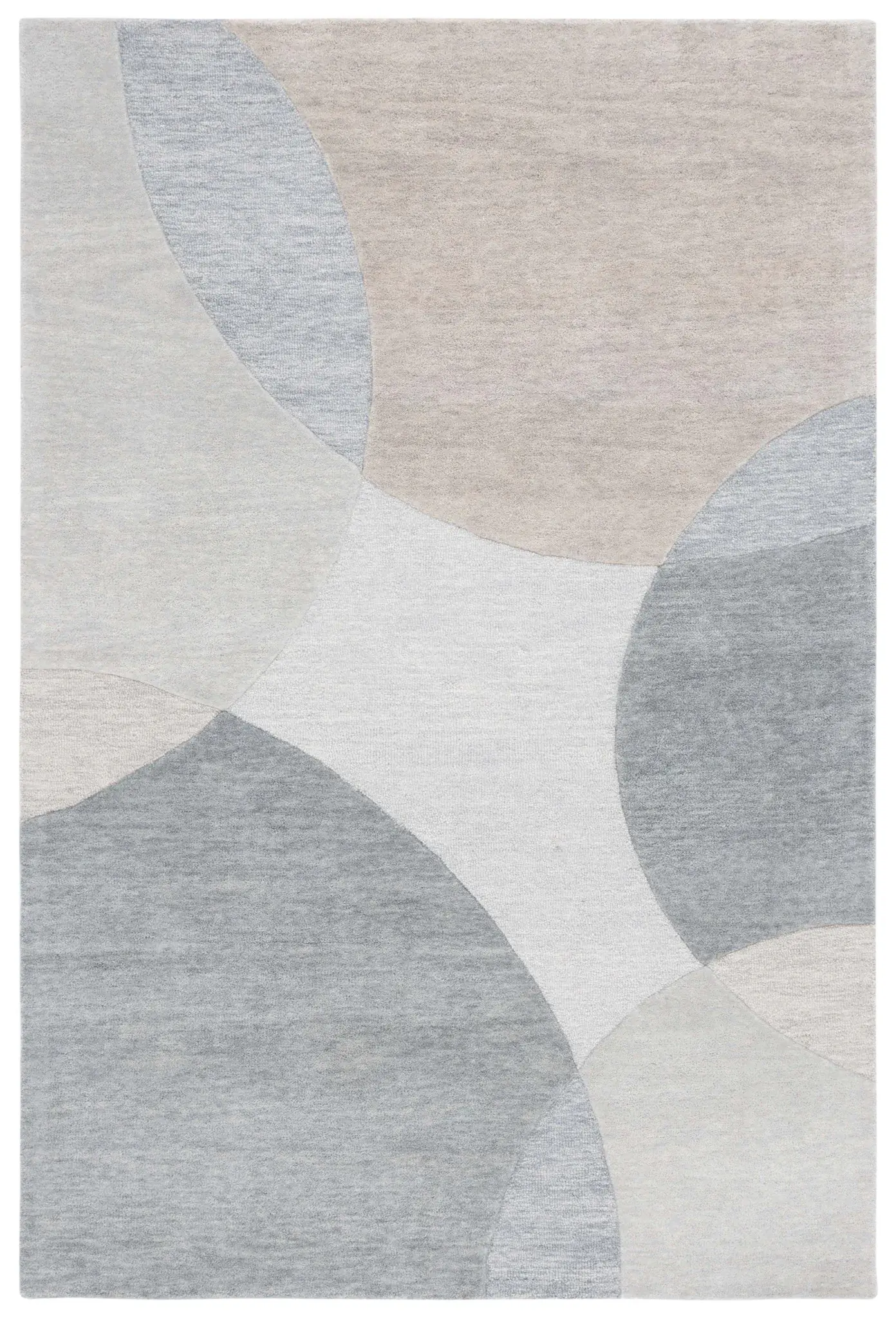 Chatham Overlapping Curves Hand-Tufted Wool Rug