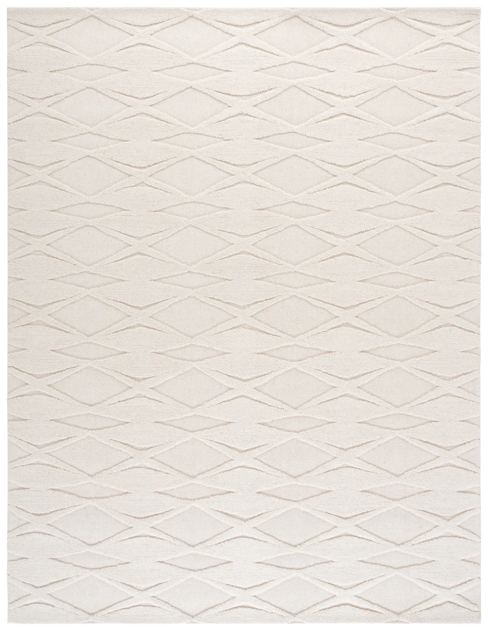 Chatham Carved Diamond Hand-Tufted Wool Rug