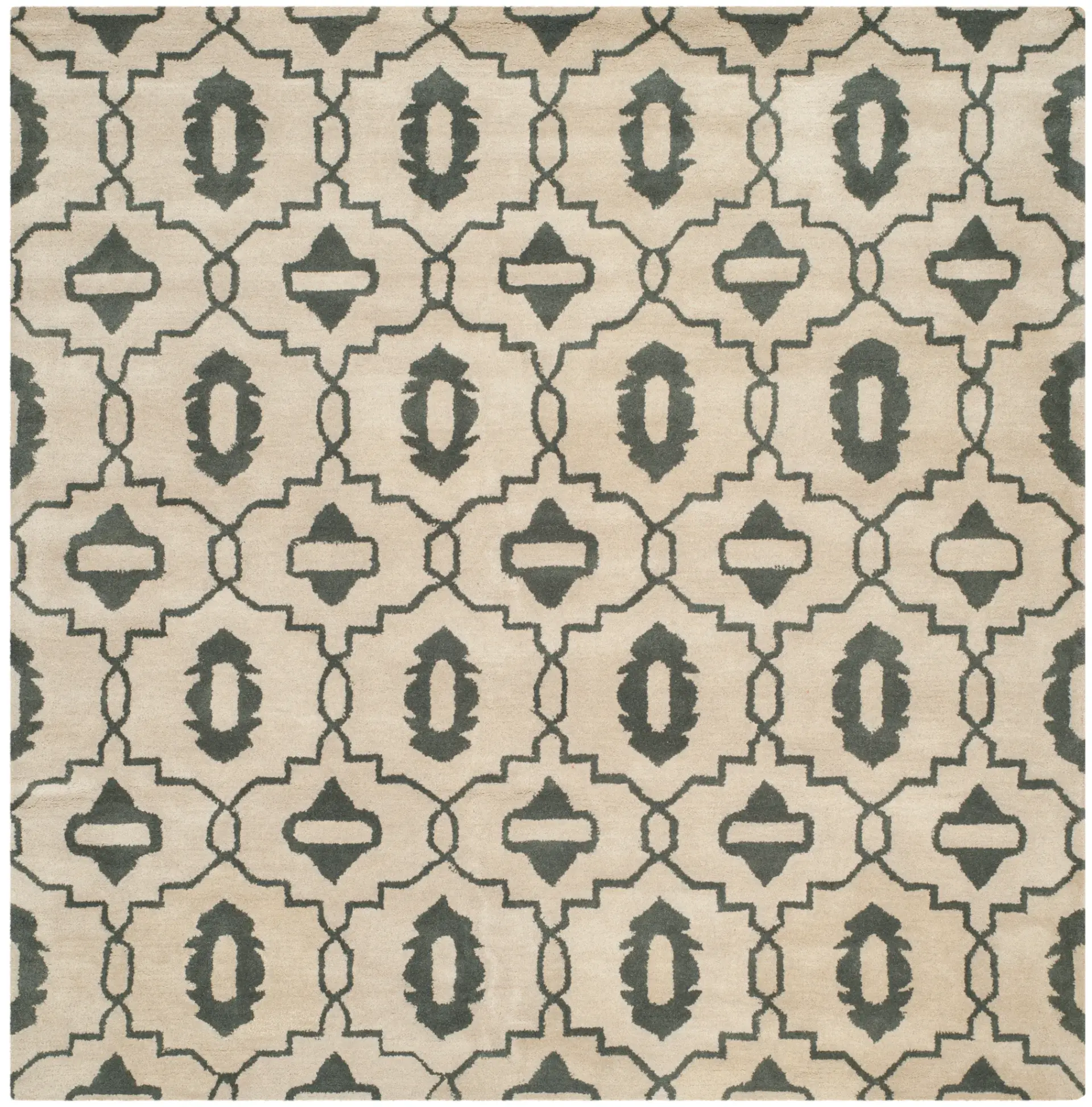 Chatham Moroccan Trellis Hand-Tufted Wool Rug
